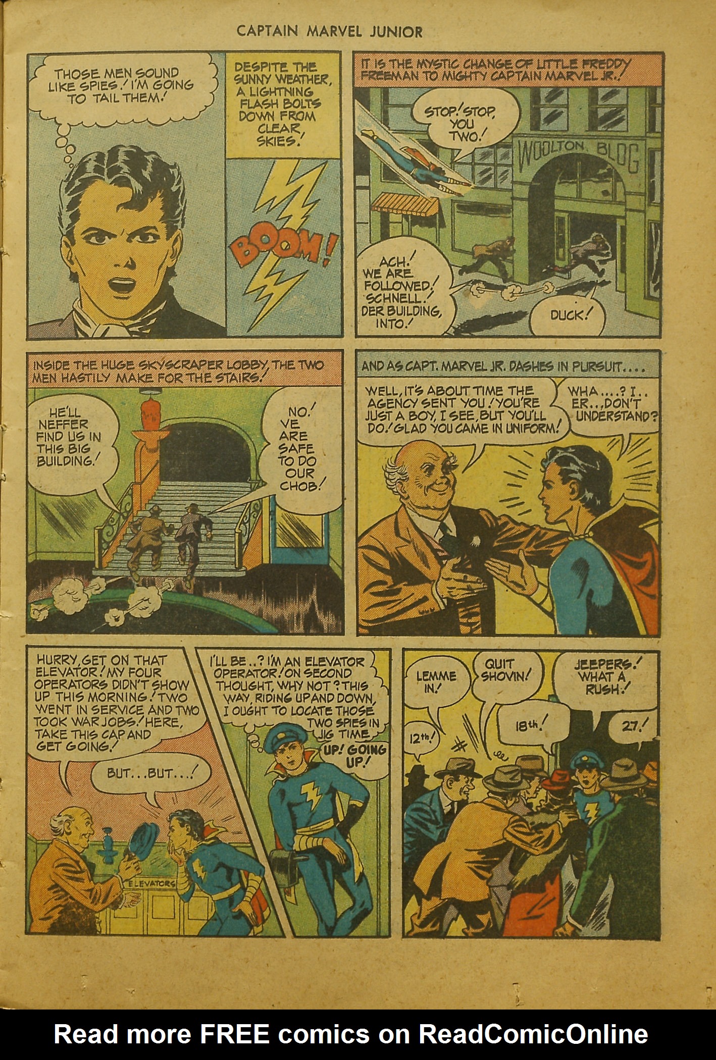 Read online Captain Marvel, Jr. comic -  Issue #19 - 17