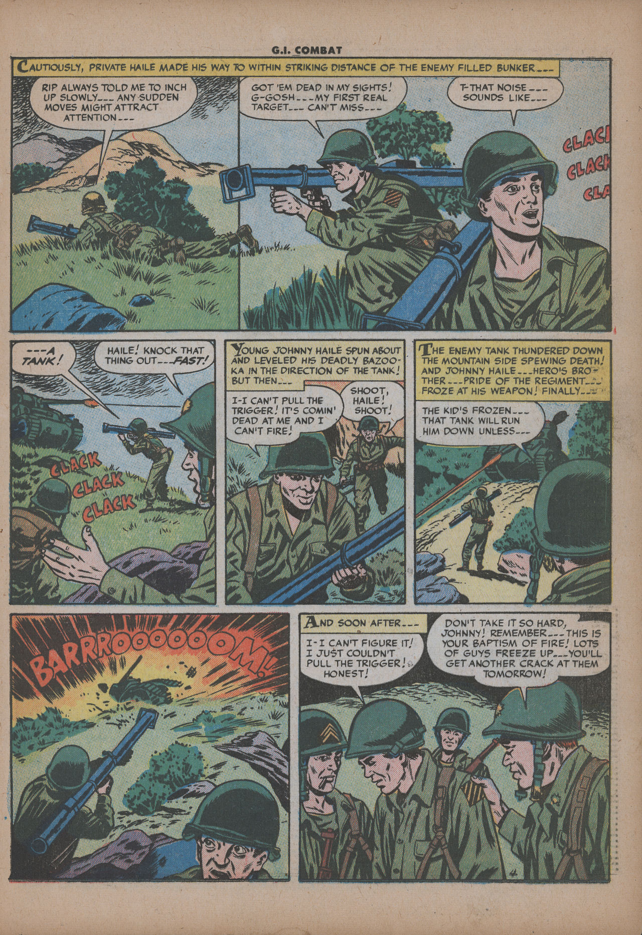 Read online G.I. Combat (1952) comic -  Issue #43 - 21