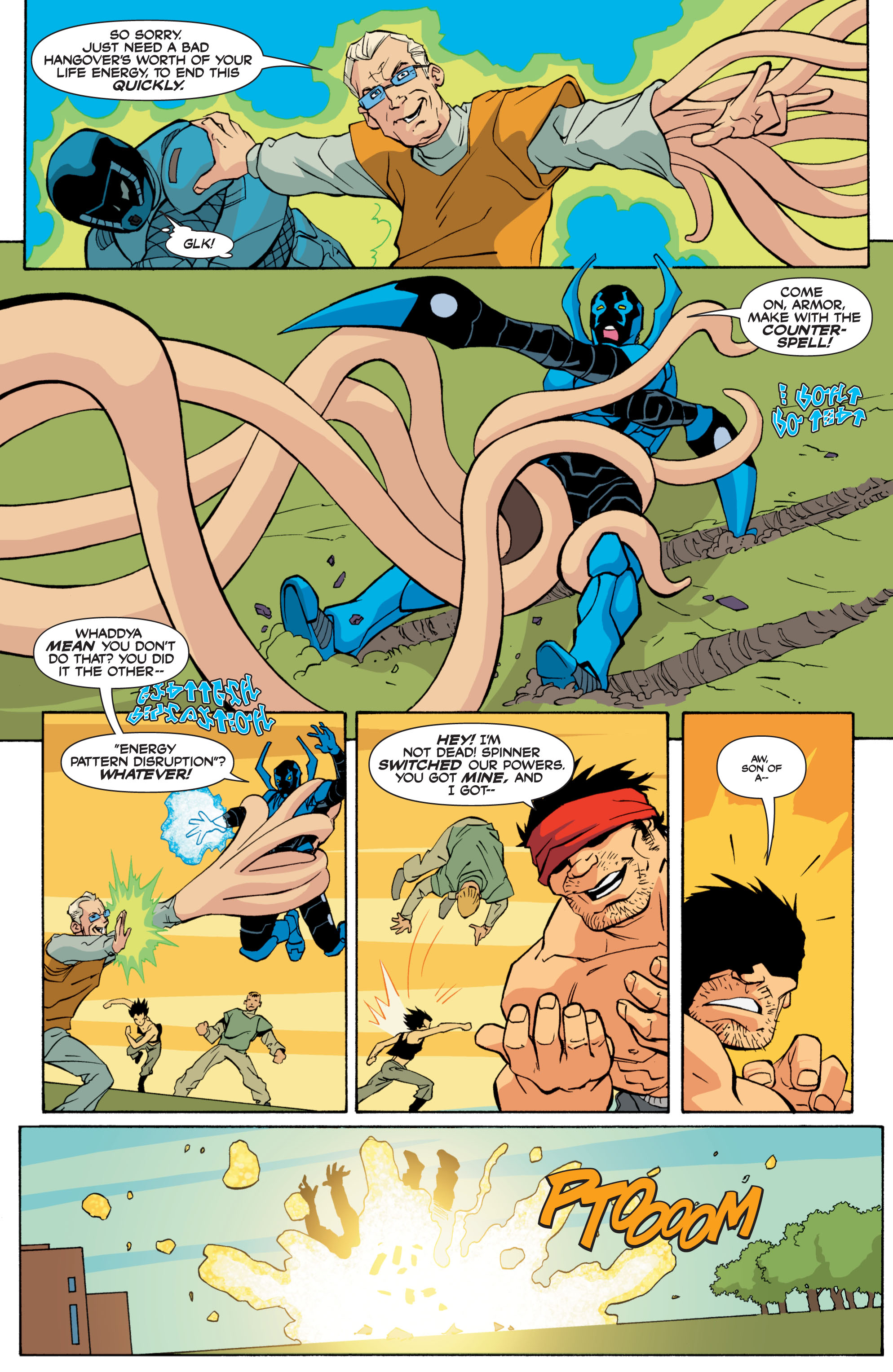 Read online Blue Beetle (2006) comic -  Issue #6 - 14