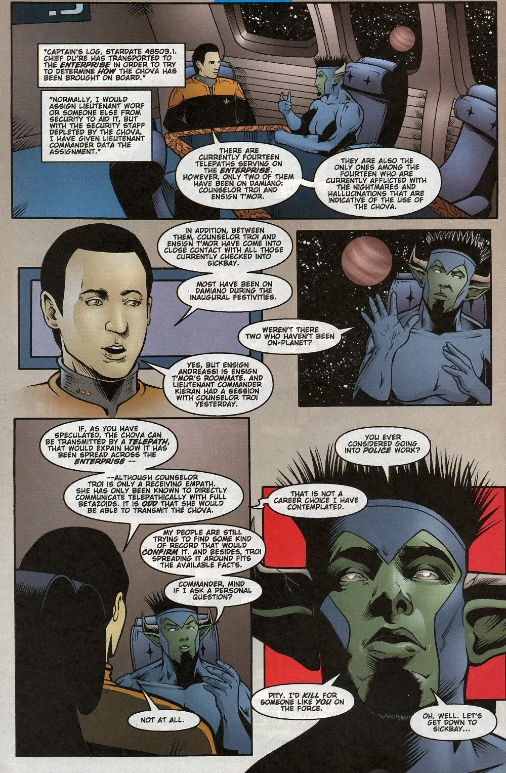 Star Trek: The Next Generation - Perchance to Dream Issue #3 #3 - English 18