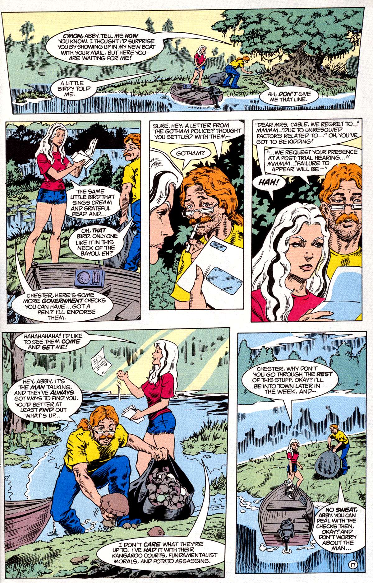Read online Swamp Thing (1982) comic -  Issue # _Annual 4 - 18