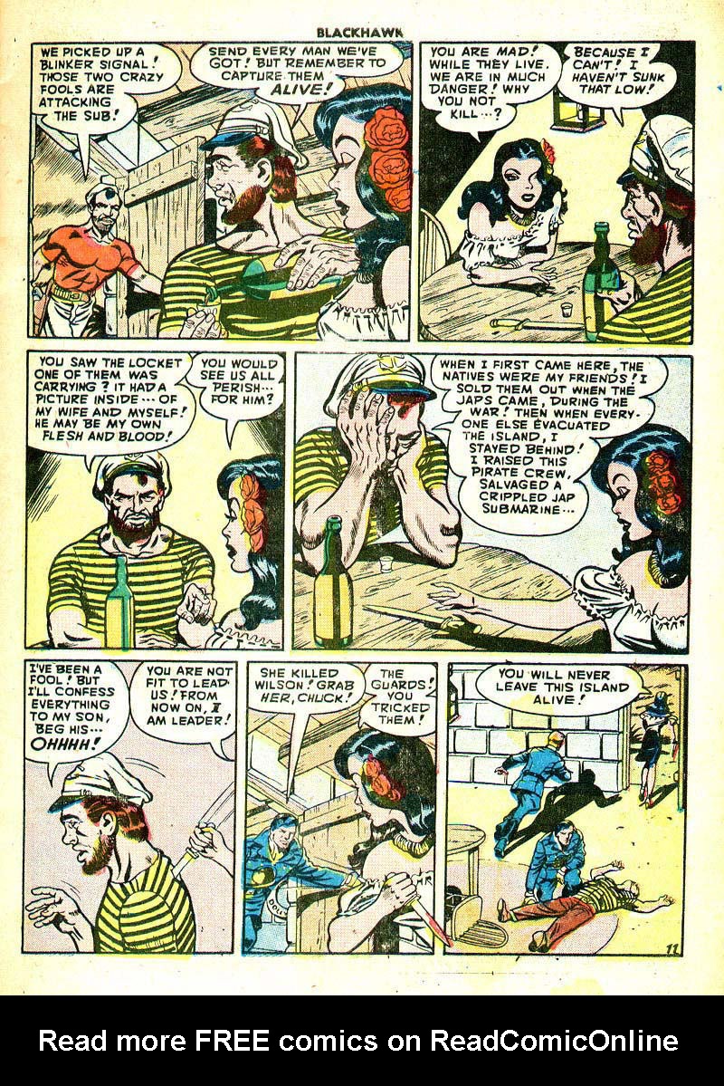 Read online Blackhawk (1957) comic -  Issue #17 - 13
