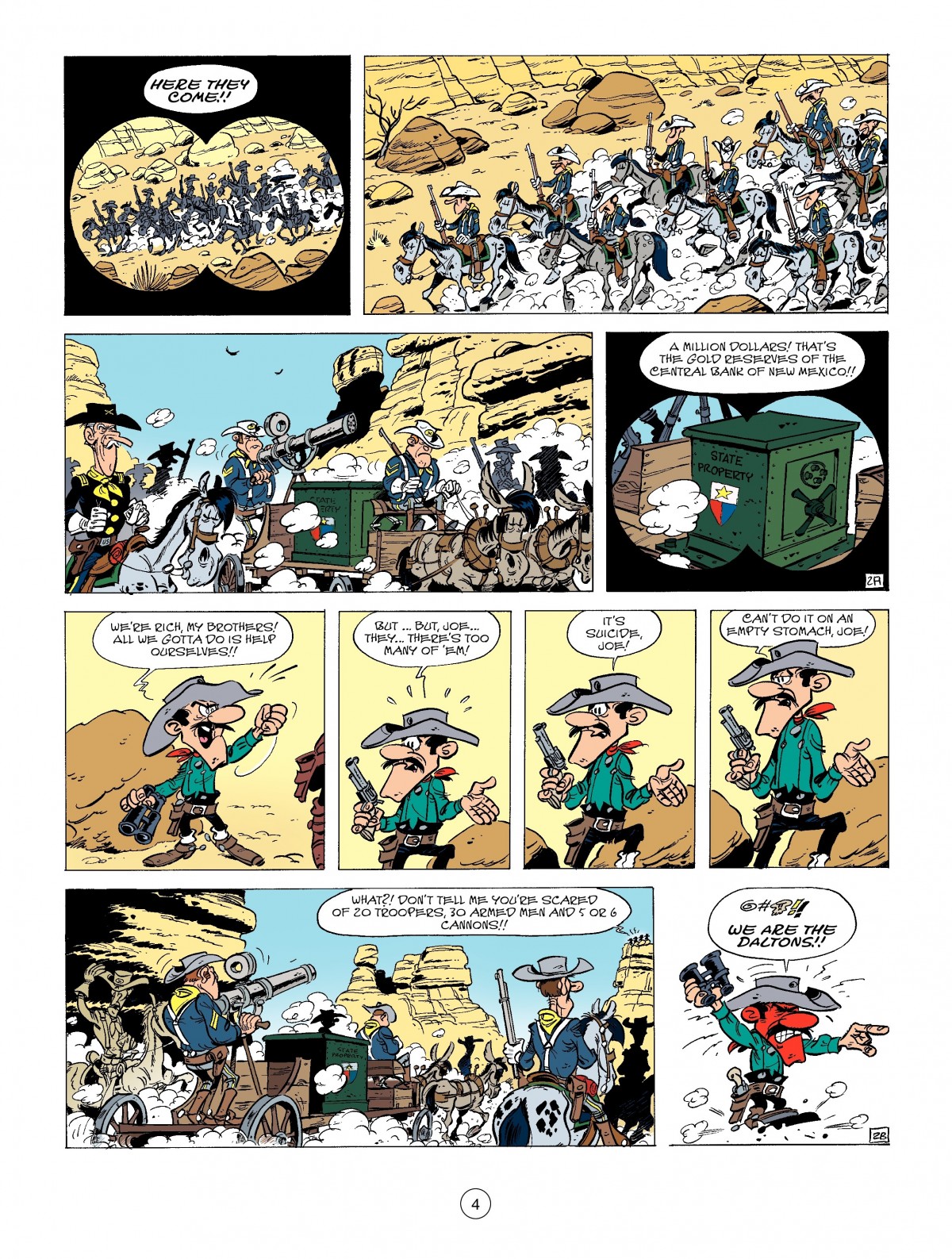 Read online A Lucky Luke Adventure comic -  Issue #42 - 4