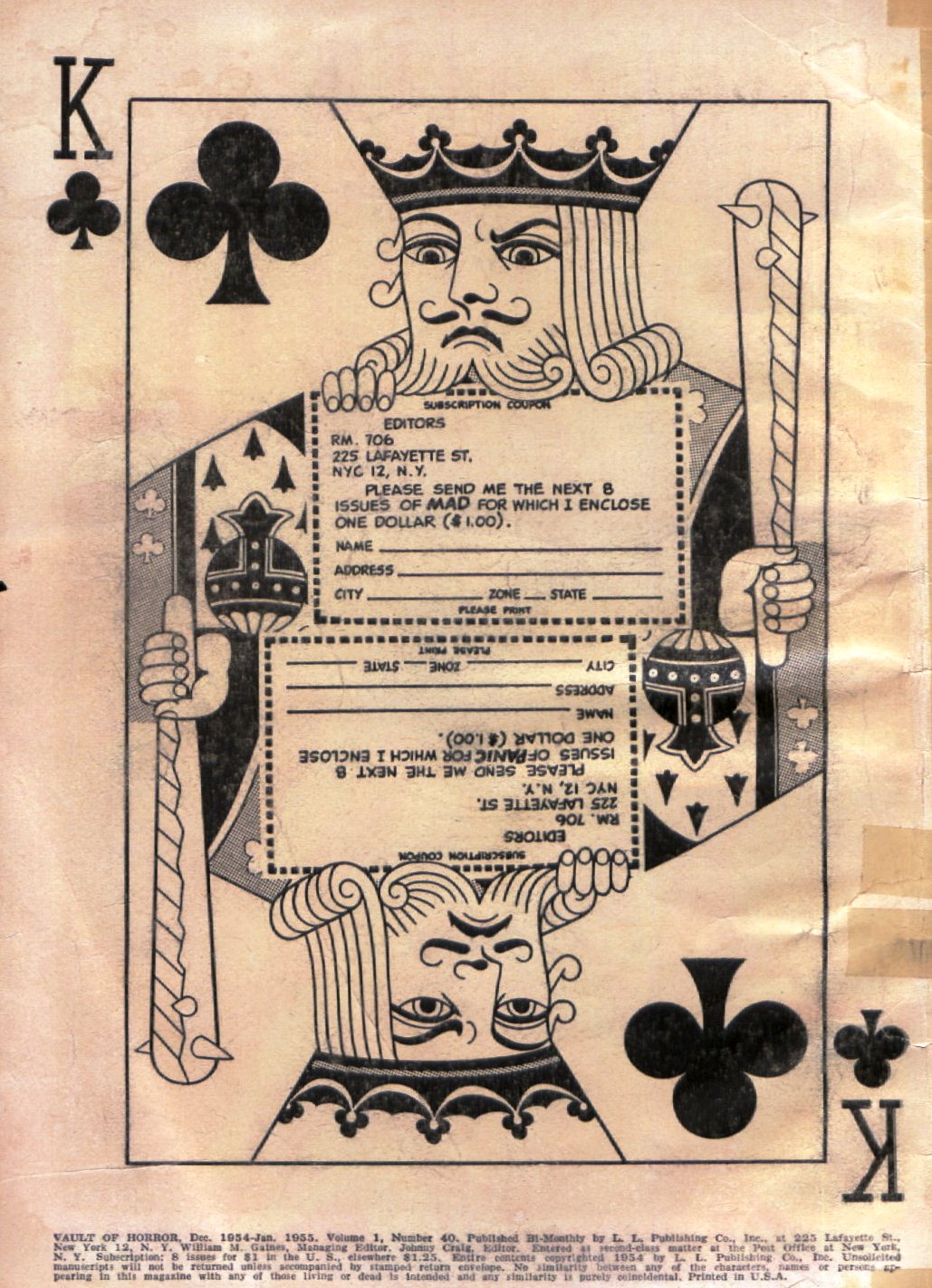 Read online The Vault of Horror (1950) comic -  Issue #40 - 2