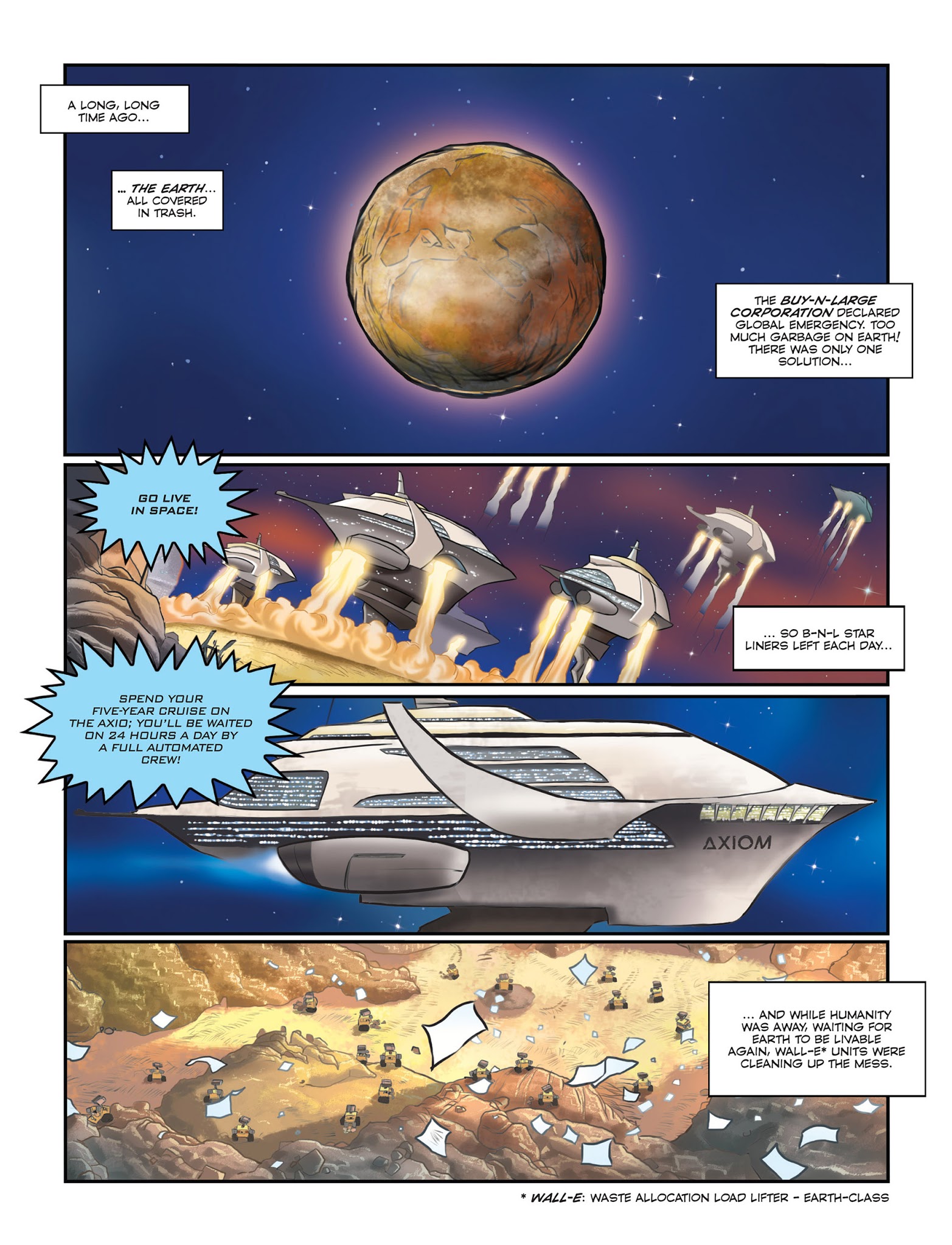 Read online WALL-E comic -  Issue # Full - 2