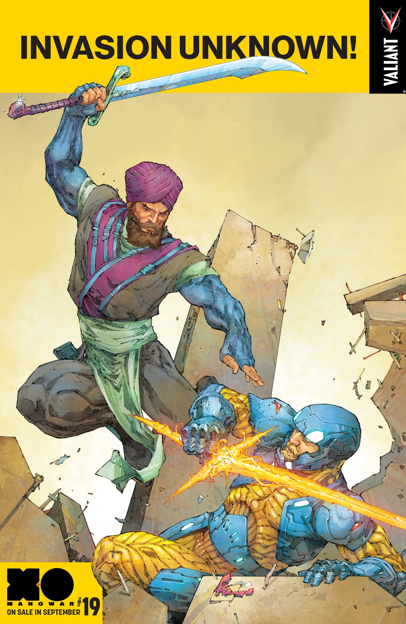 Read online X-O Manowar (2017) comic -  Issue #18 - 23