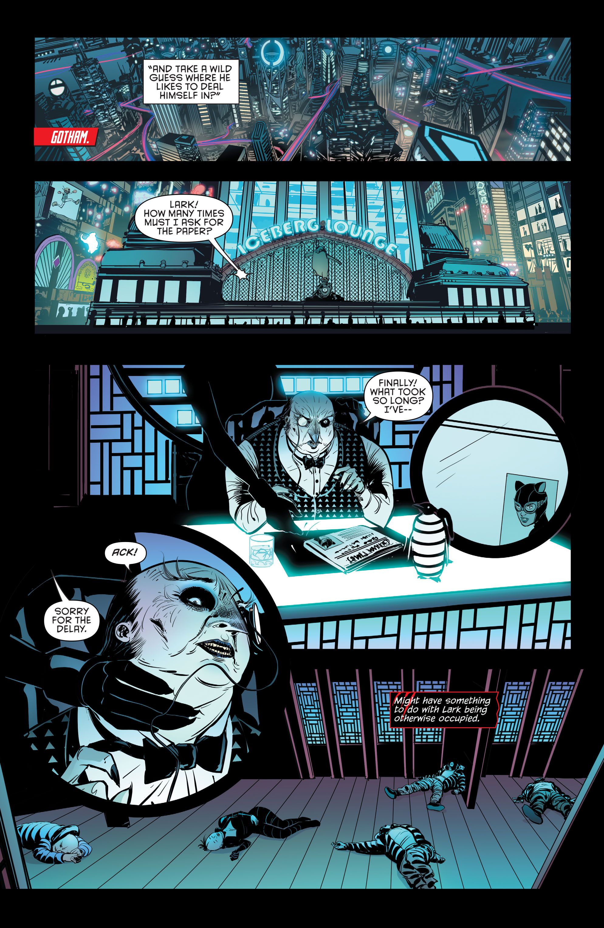 Read online Catwoman (2011) comic -  Issue #48 - 12