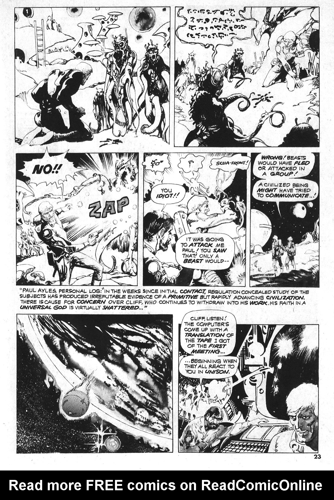 Read online Vampirella (1969) comic -  Issue #35 - 23