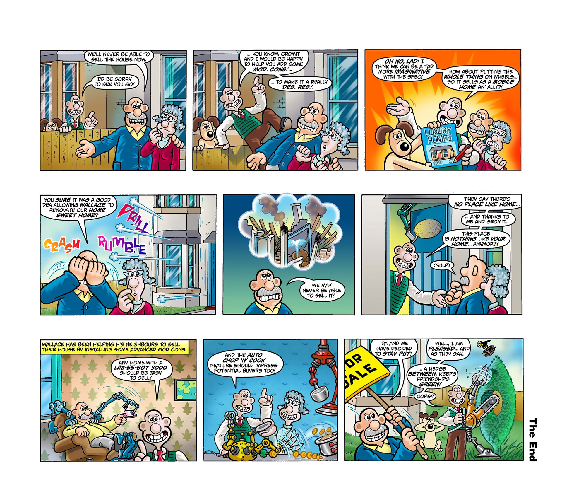 Read online Wallace & Gromit Dailies comic -  Issue #2 - 3