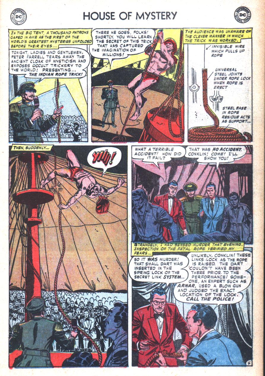 Read online House of Mystery (1951) comic -  Issue #5 - 15
