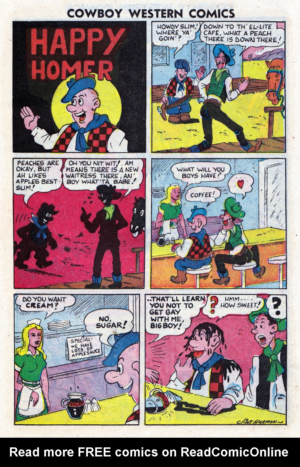 Read online Cowboy Western Comics (1948) comic -  Issue #36 - 25