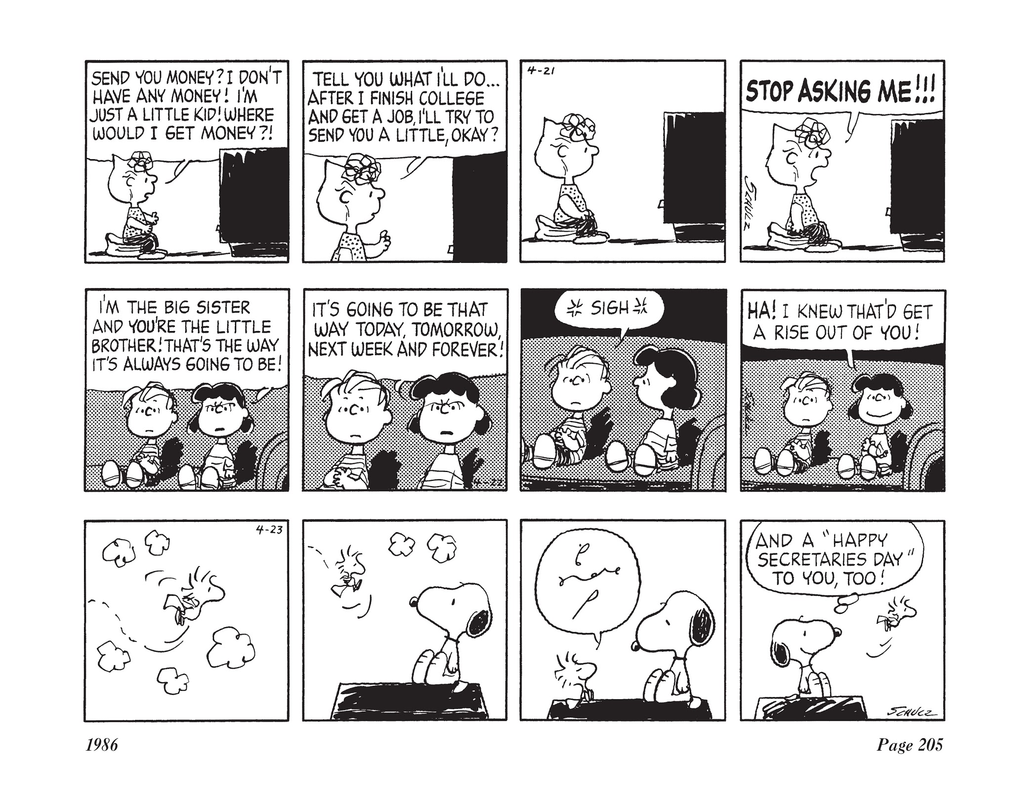Read online The Complete Peanuts comic -  Issue # TPB 18 - 217