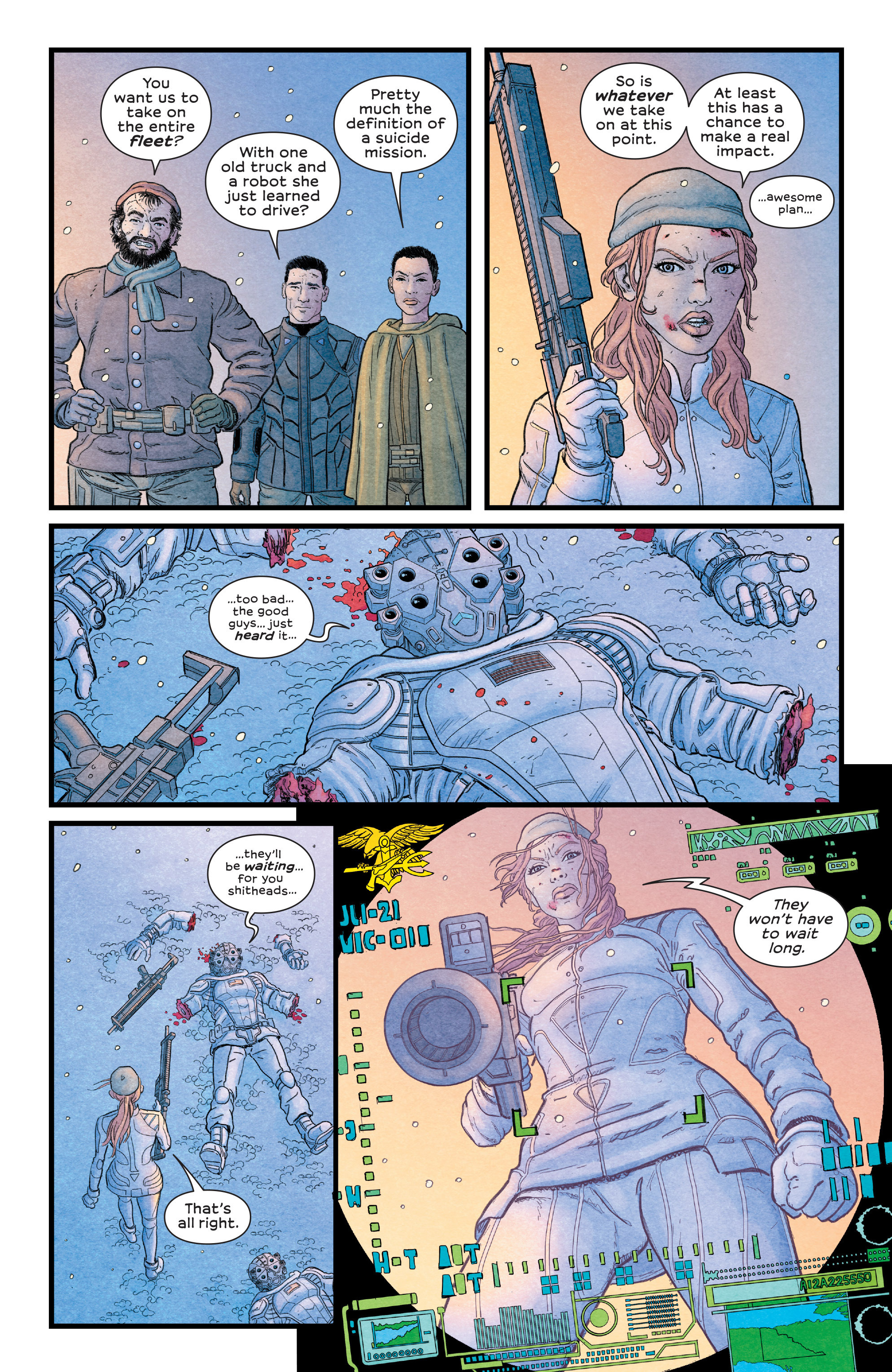 Read online We Stand On Guard (2015) comic -  Issue #5 - 13