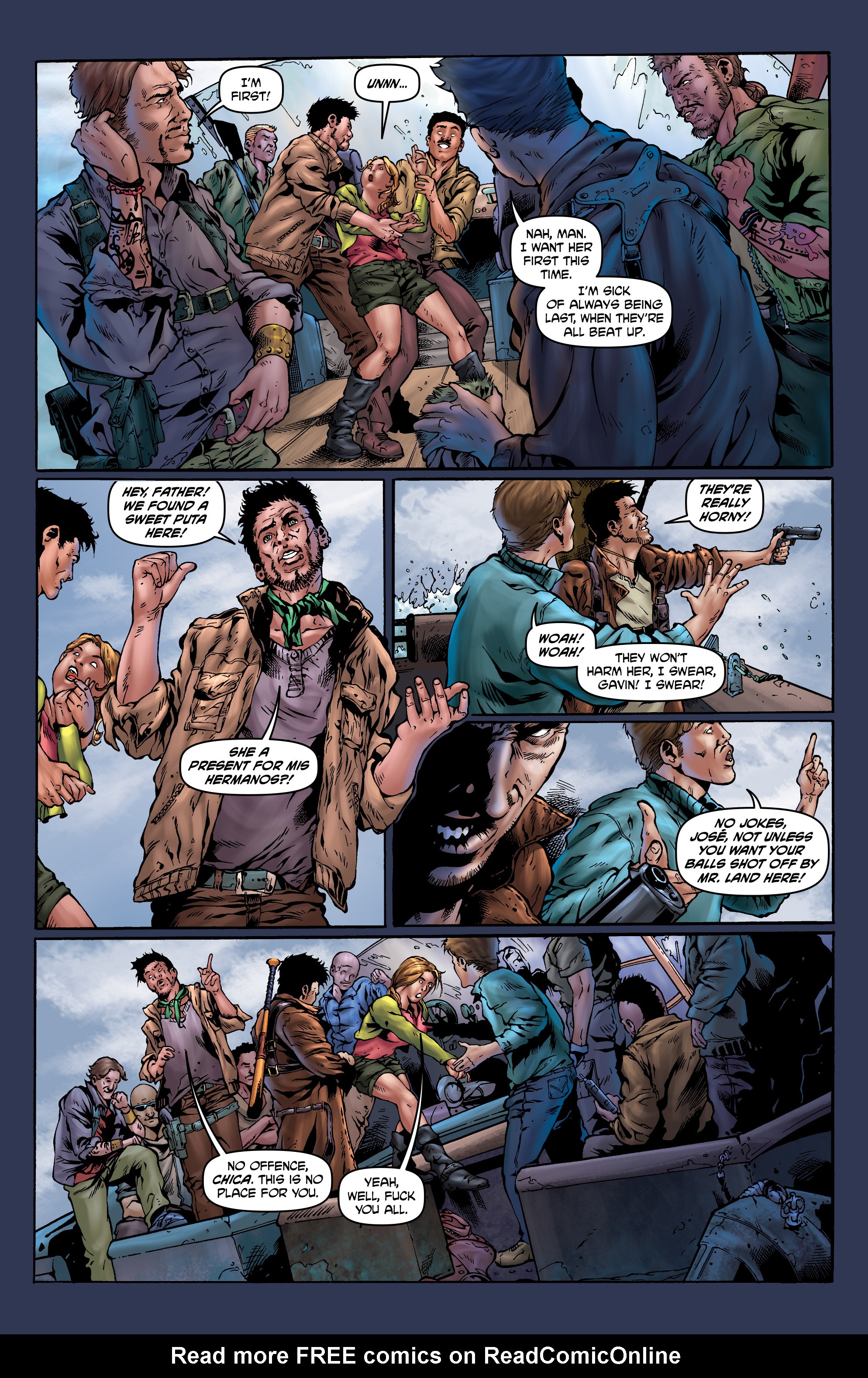 Read online Crossed: Badlands comic -  Issue #66 - 5