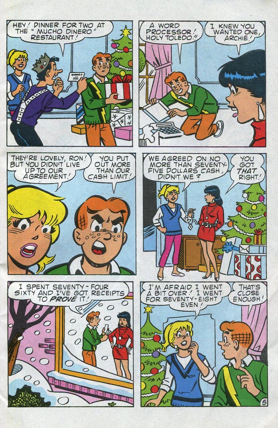 Read online Archie's Christmas Stocking comic -  Issue #2 - 41