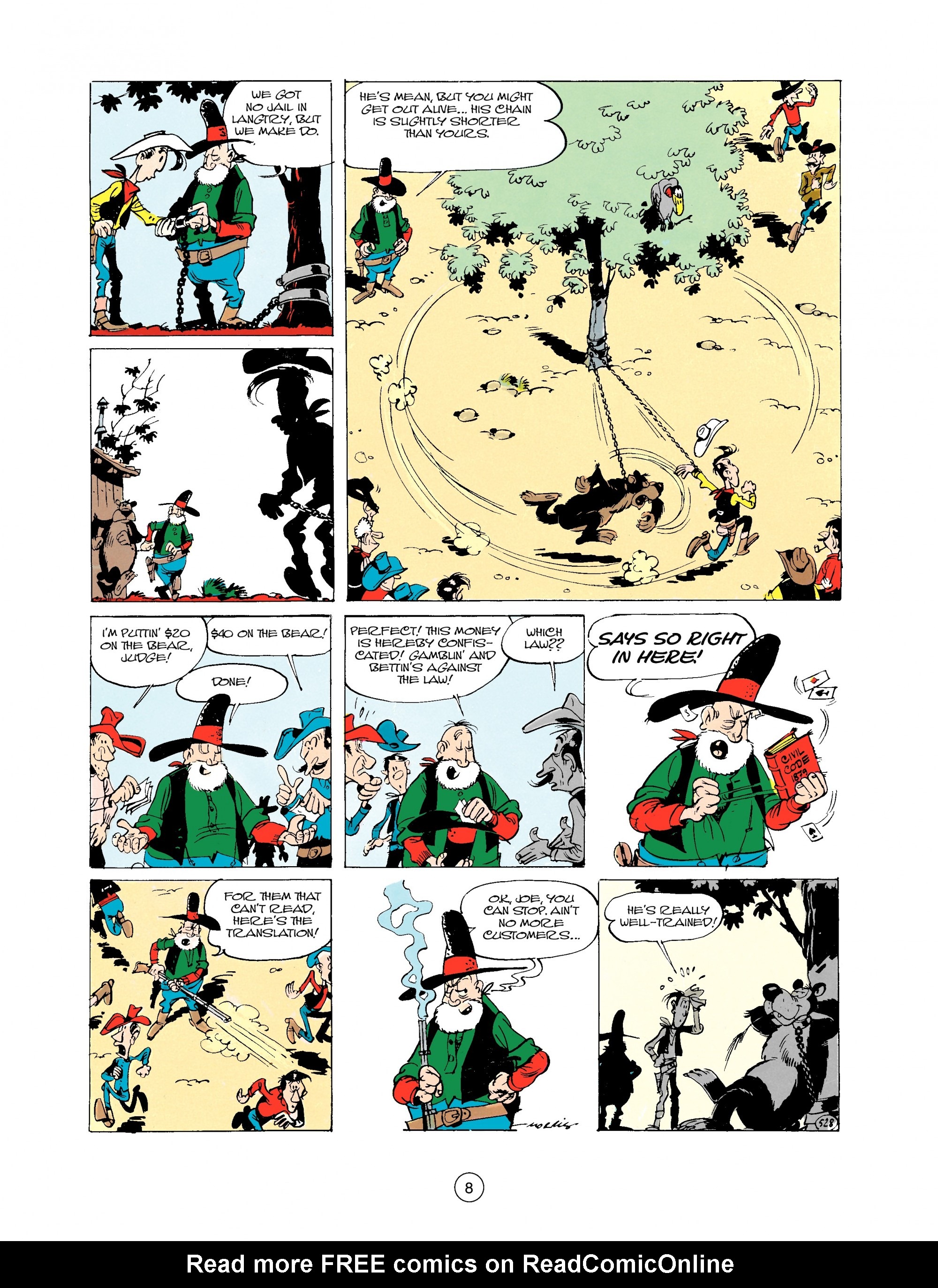 Read online A Lucky Luke Adventure comic -  Issue #24 - 8