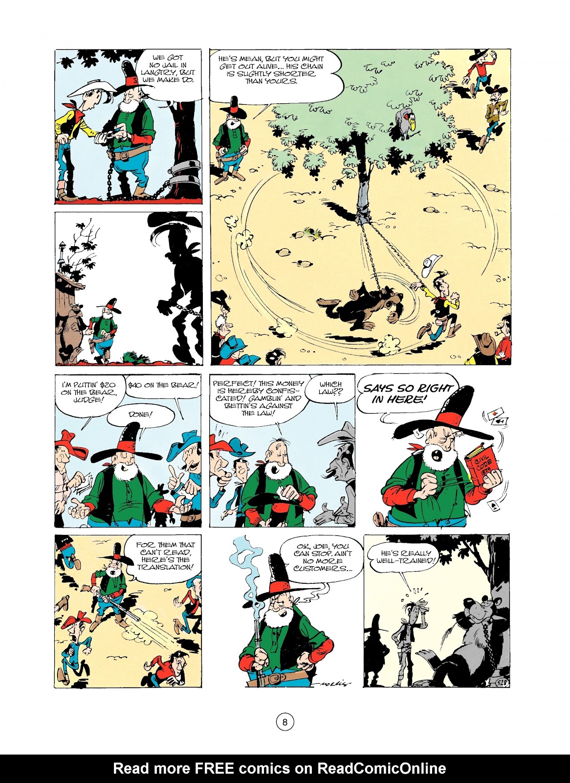A Lucky Luke Adventure issue 24 - Page 8