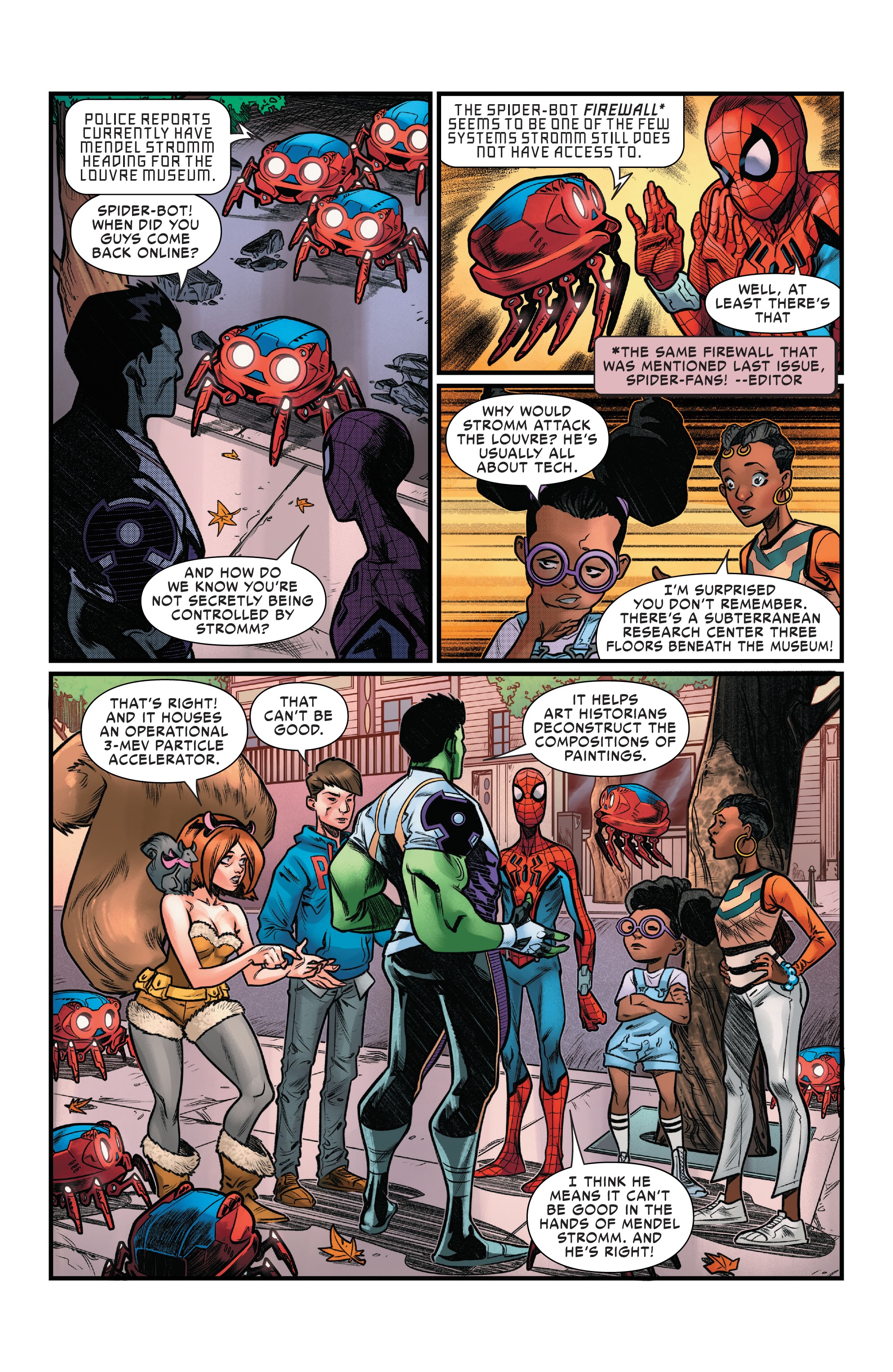Read online W.E.B. Of Spider-Man comic -  Issue #5 - 10