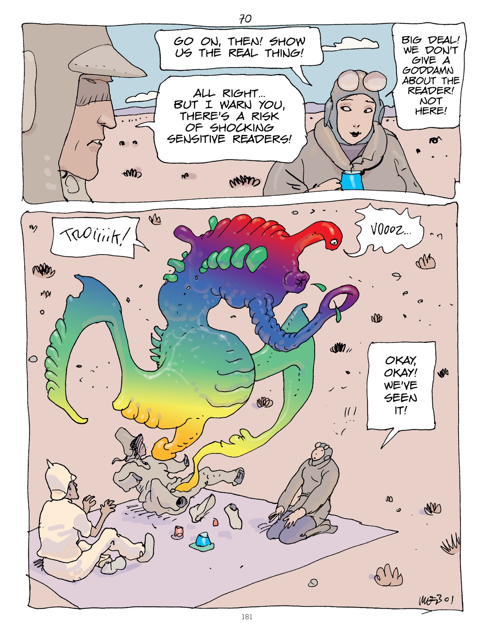 Read online Moebius Library comic -  Issue # TPB 2 - 180