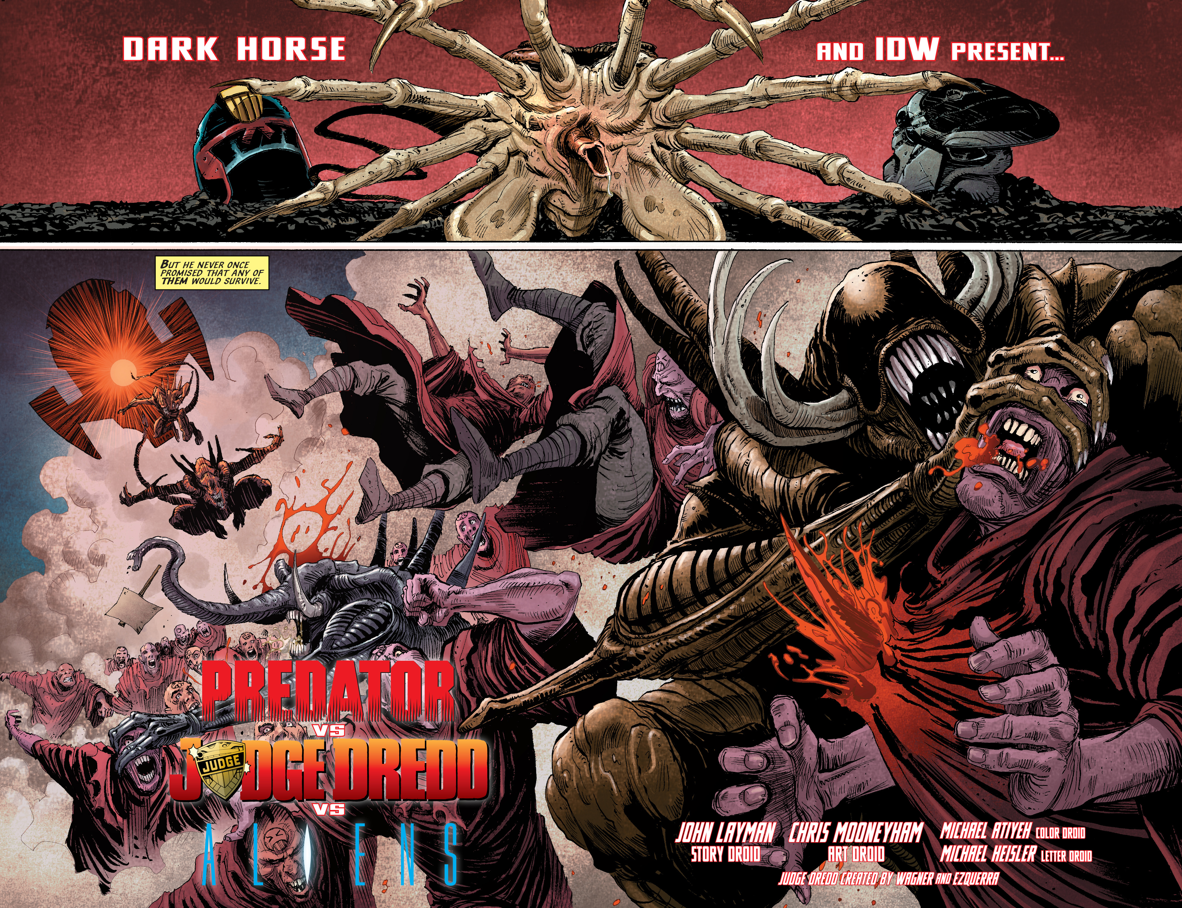 Read online Predator Vs. Judge Dredd Vs. Aliens comic -  Issue #4 - 5