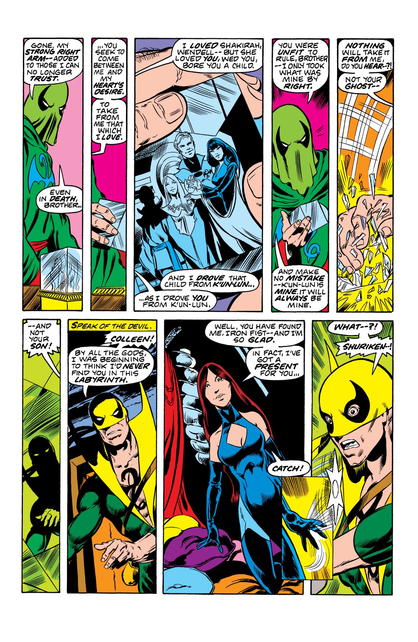 Read online Marvel Masterworks: Iron Fist comic -  Issue # TPB 2 (Part 1) - 71