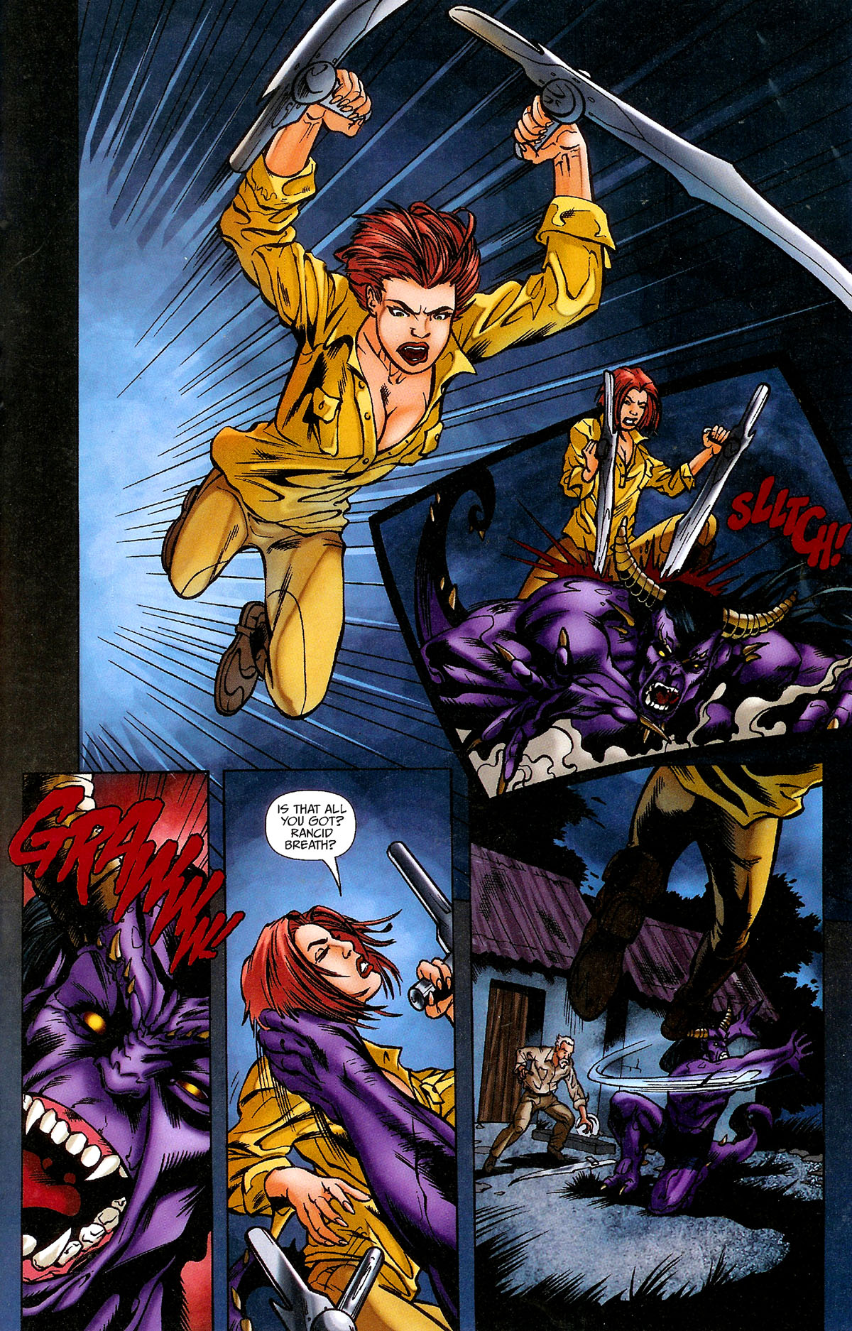 Read online Bloodrayne: Twin Blades comic -  Issue # Full - 19