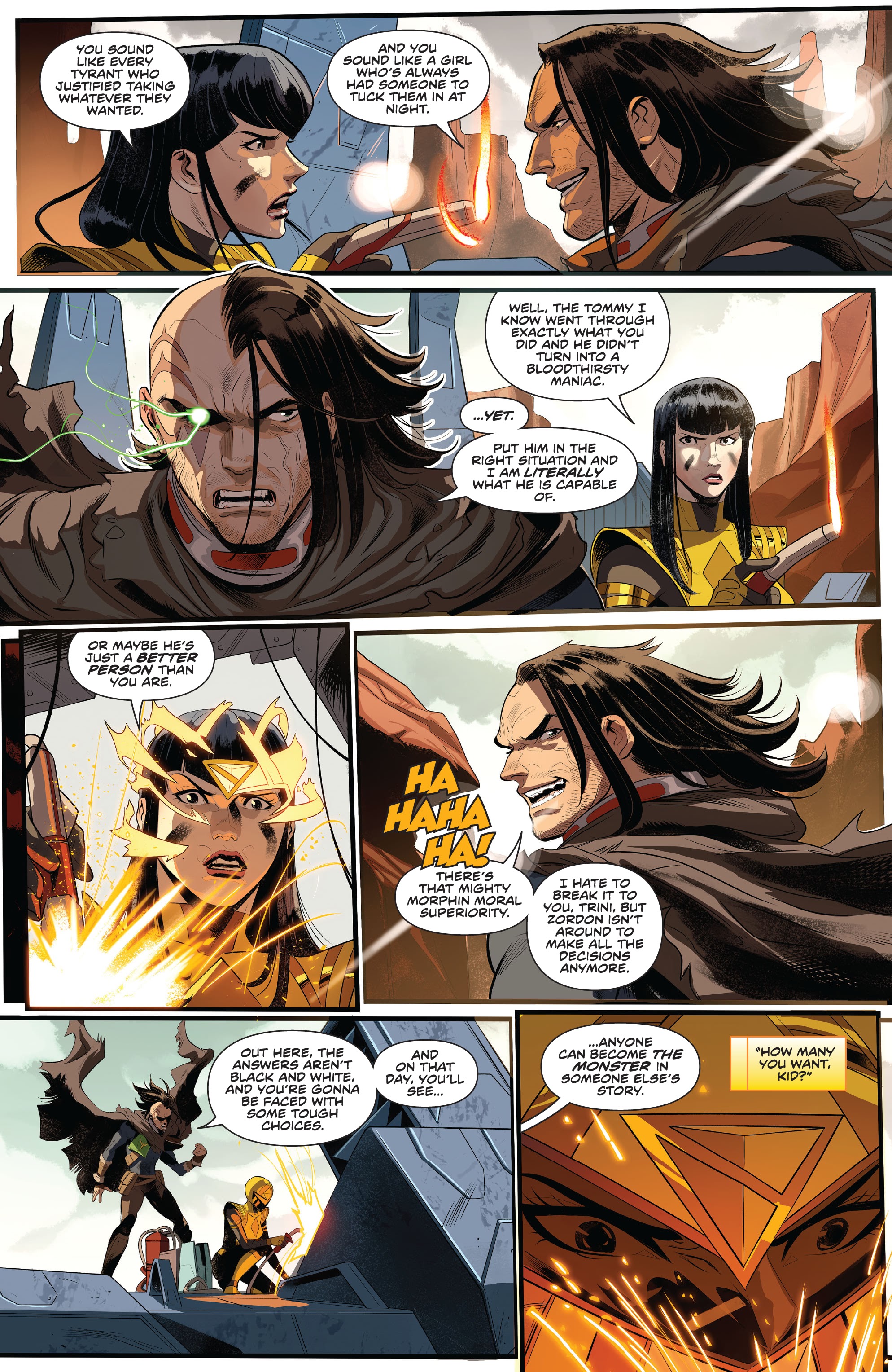Read online Power Rangers comic -  Issue #5 - 8