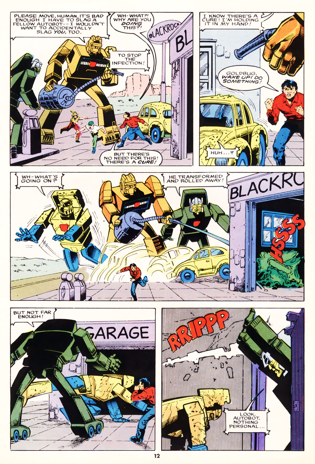 Read online The Transformers (UK) comic -  Issue #126 - 12