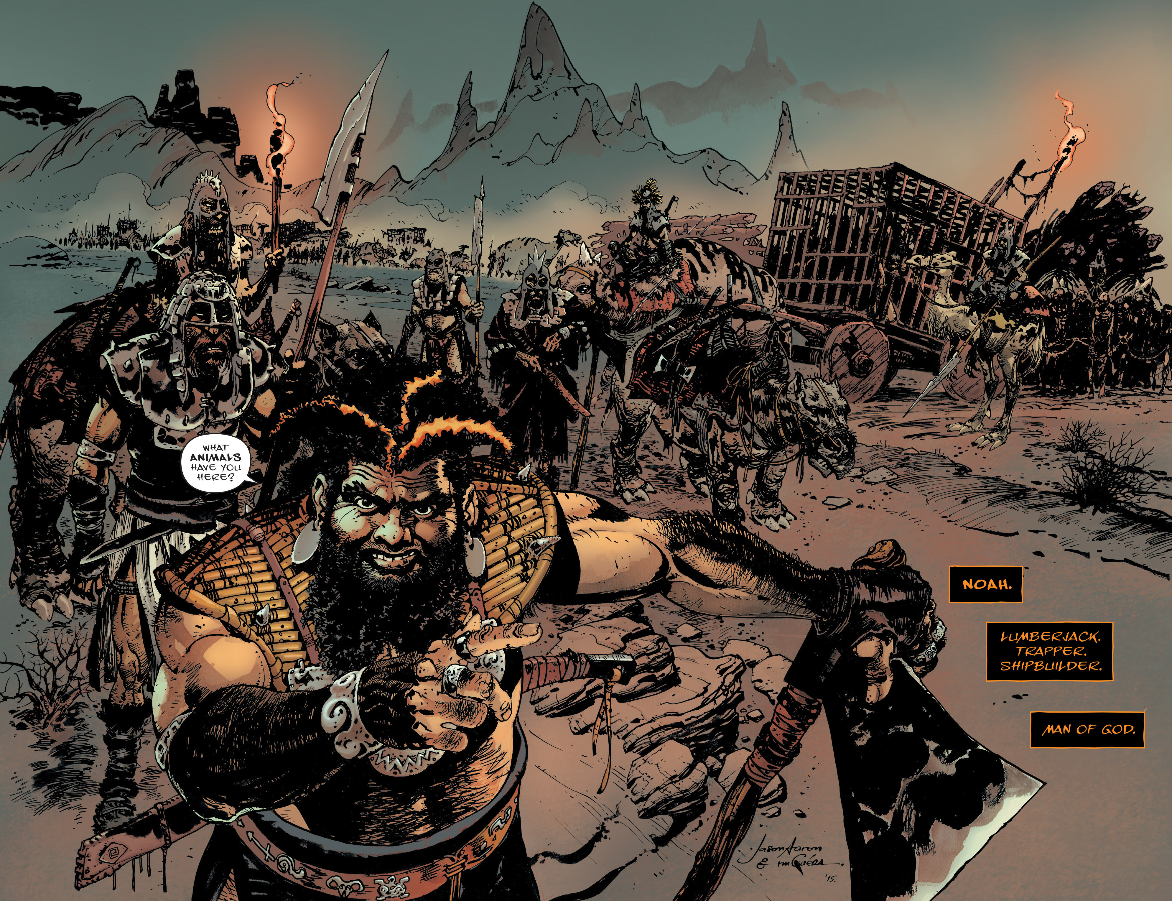 Read online The Goddamned comic Issue 1