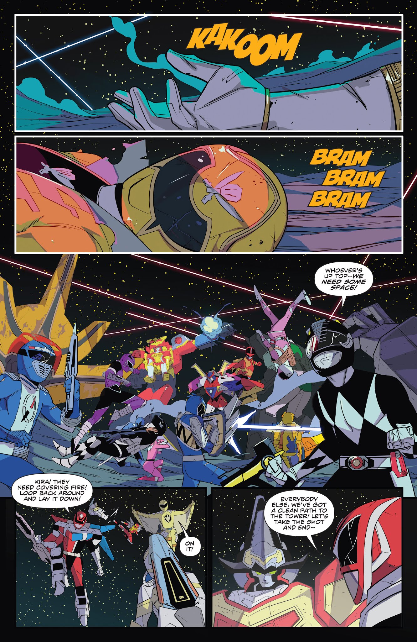 Read online Mighty Morphin Power Rangers: Shattered Grid comic -  Issue # Full - 3