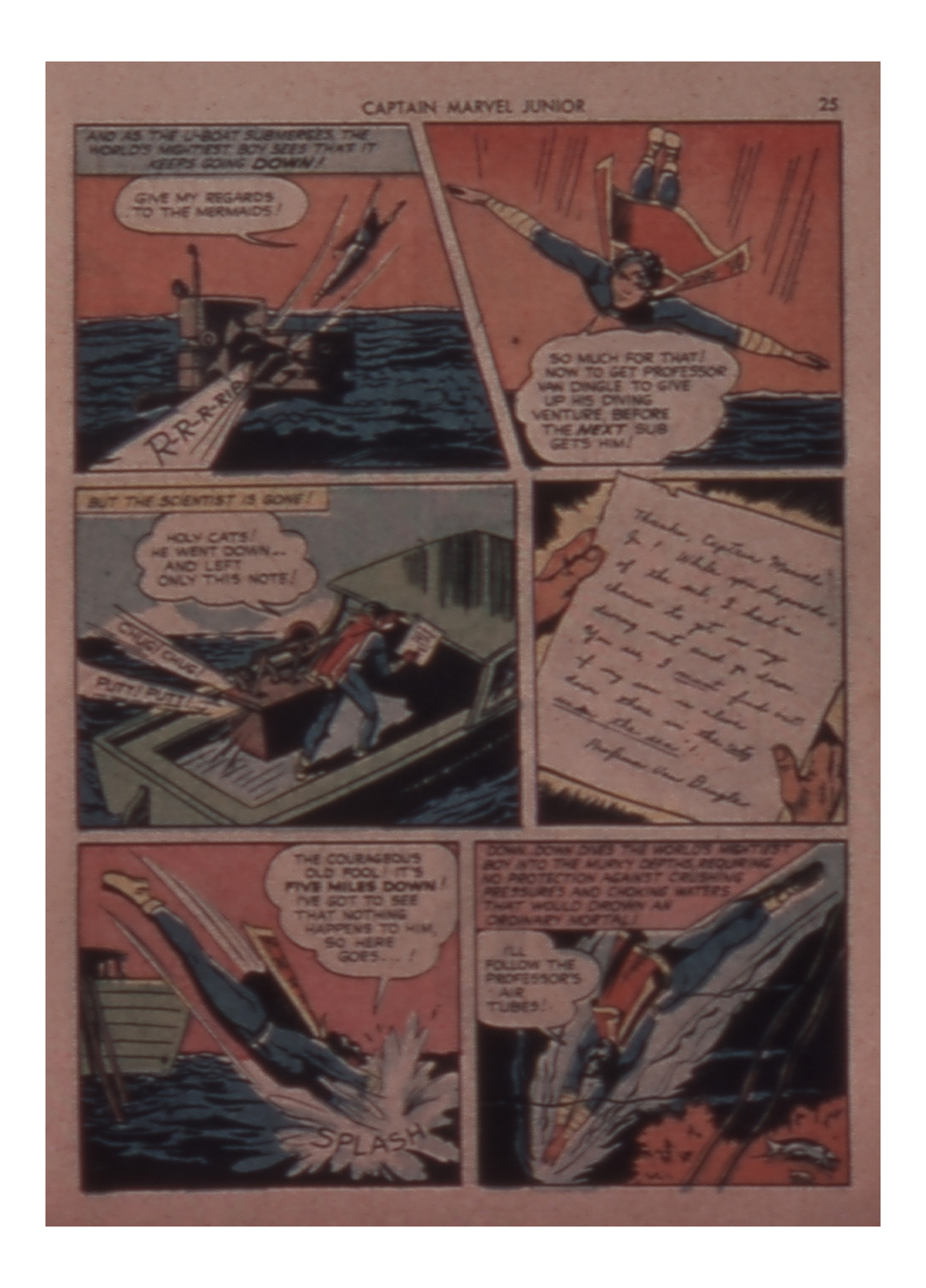 Read online Captain Marvel, Jr. comic -  Issue #7 - 25