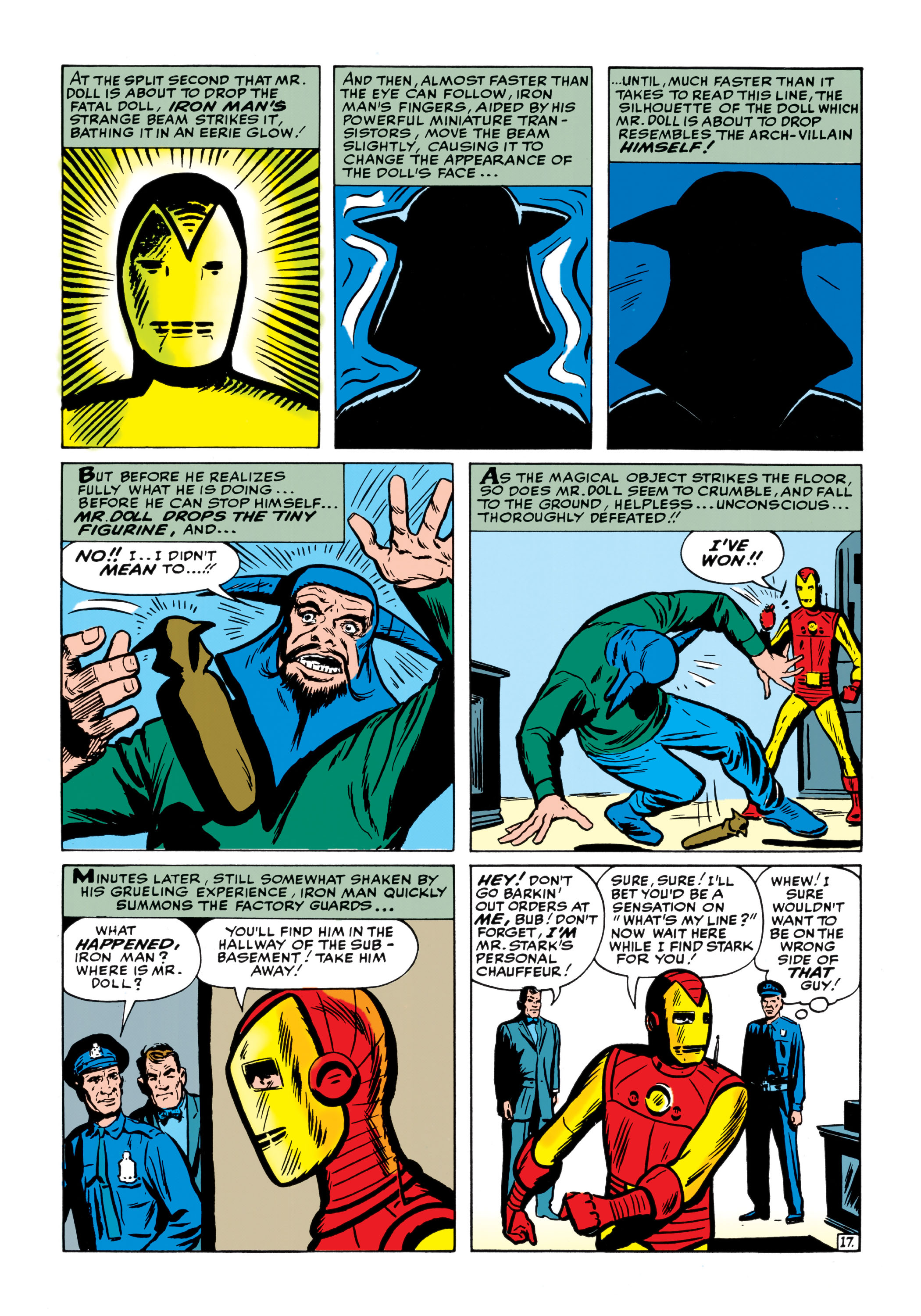 Read online Marvel Masterworks: The Invincible Iron Man comic -  Issue # TPB 1 (Part 2) - 56