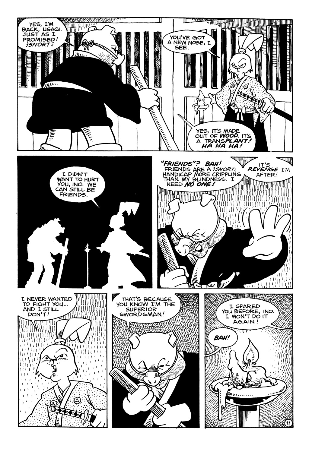 Read online Usagi Yojimbo (1987) comic -  Issue #9 - 12