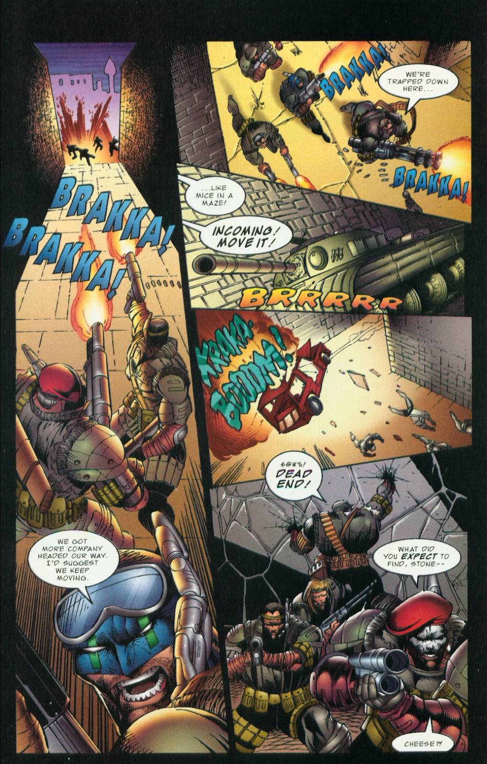 Read online Operation Knightstrike comic -  Issue #3 - 10