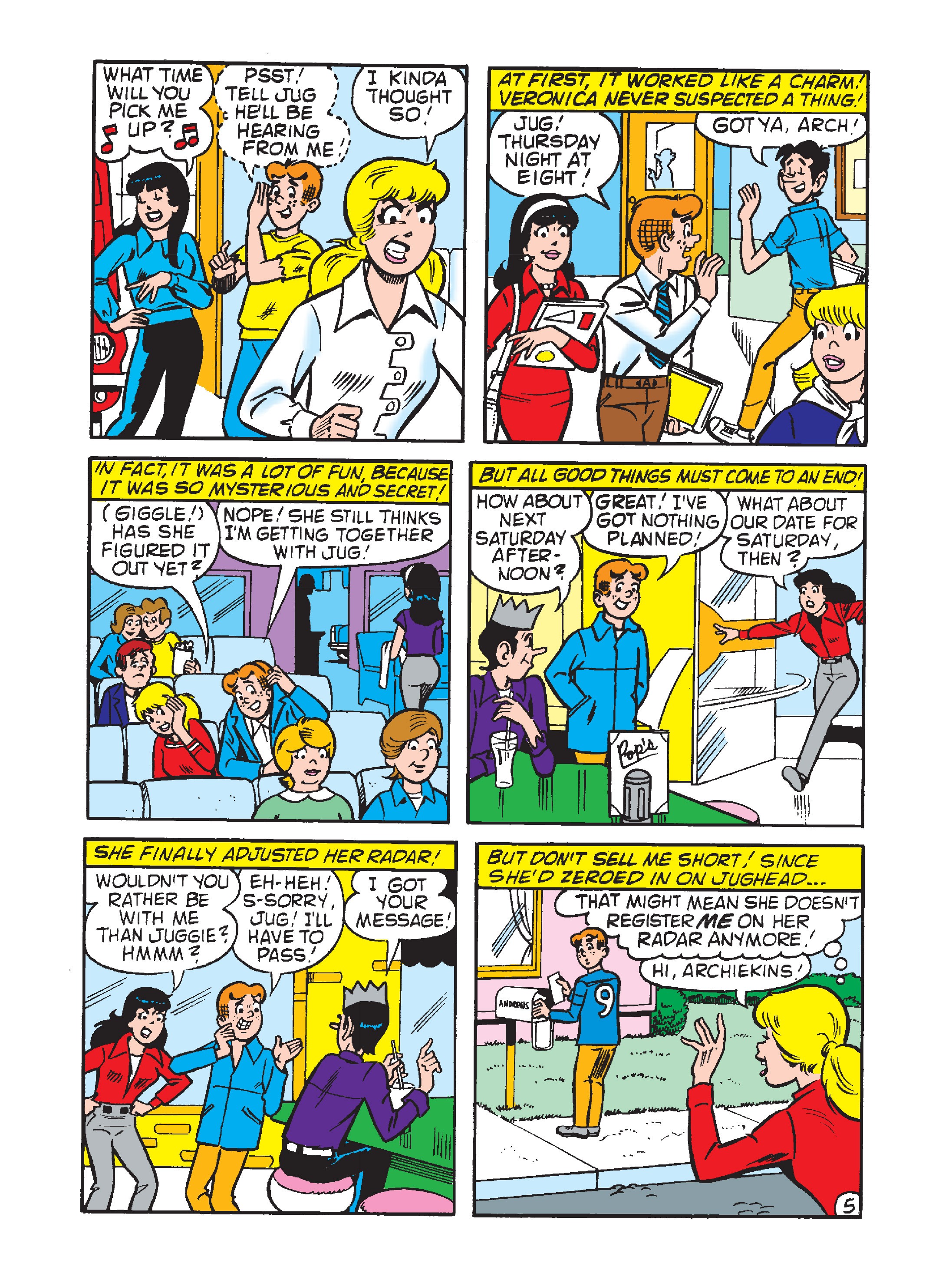 Read online Betty & Veronica Friends Double Digest comic -  Issue #241 - 116