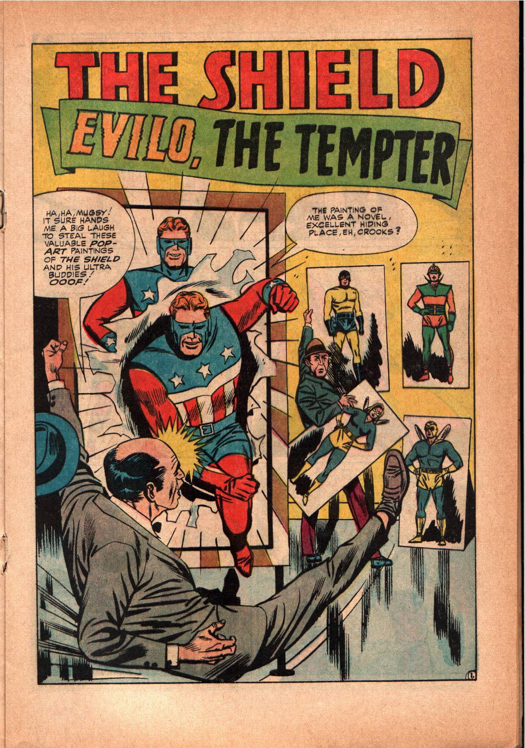 Read online Fly Man comic -  Issue #34 - 15