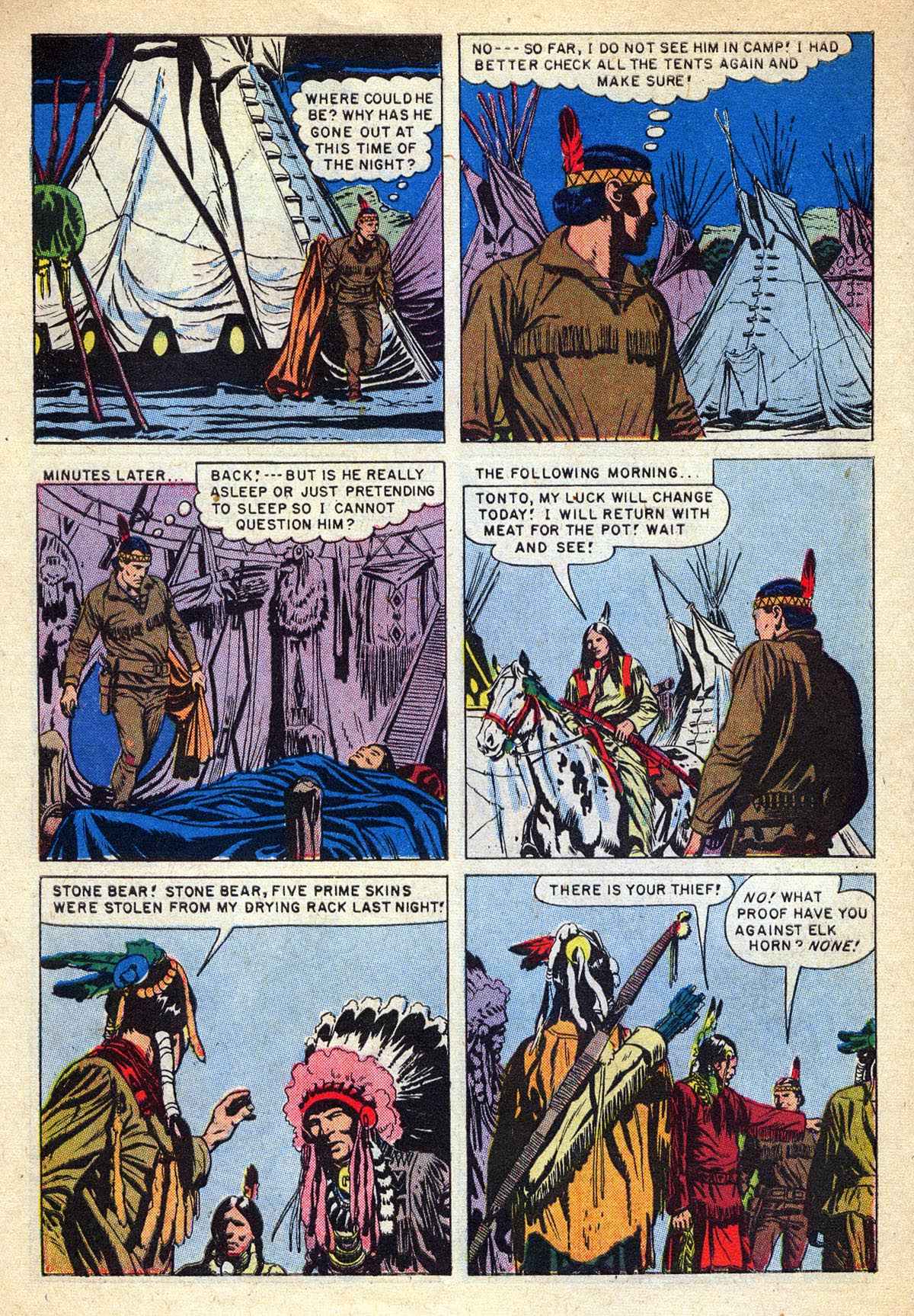 Read online Lone Ranger's Companion Tonto comic -  Issue #33 - 6