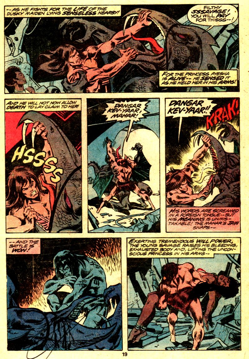 Read online Tarzan (1977) comic -  Issue #23 - 13