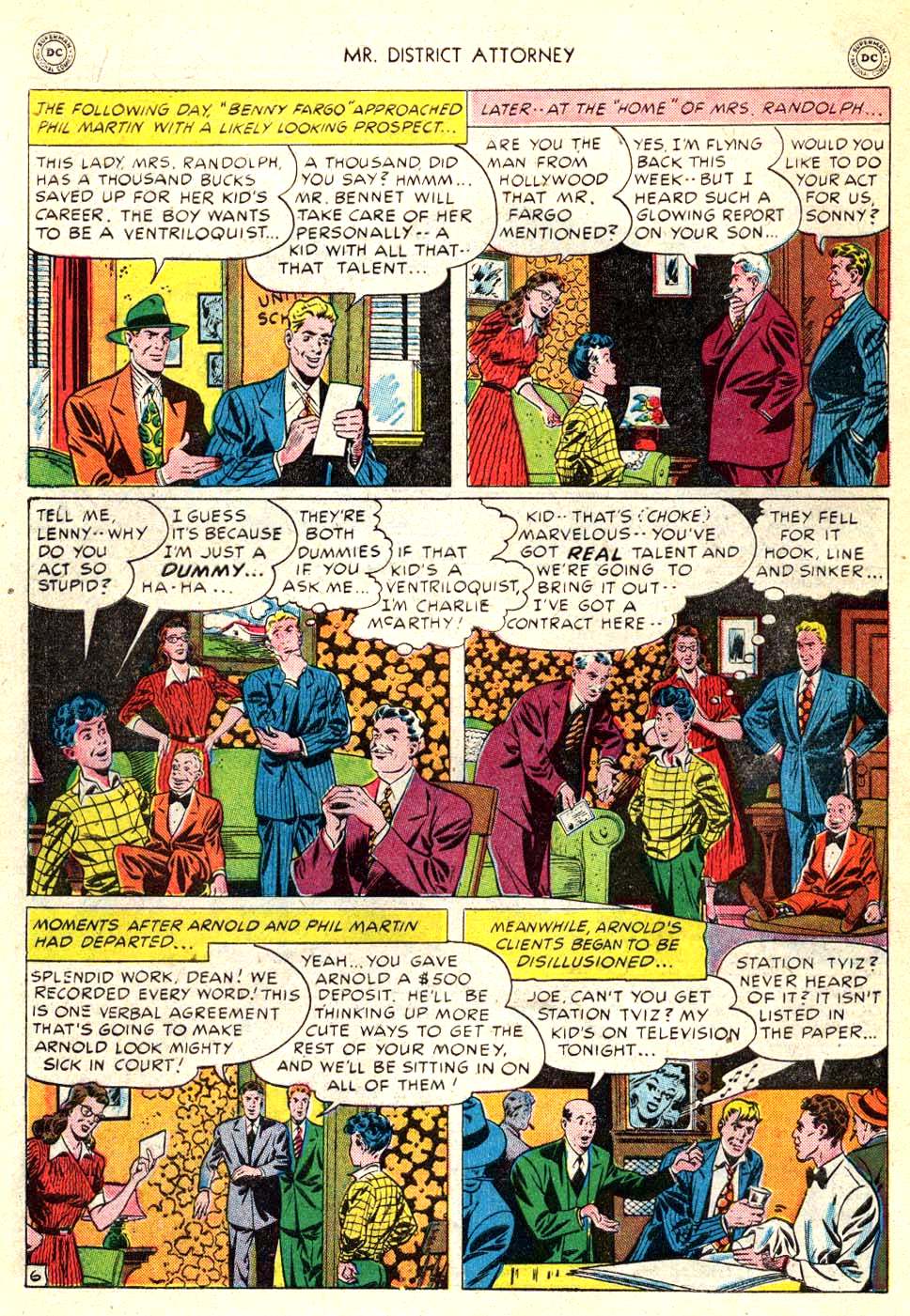 Read online Mr. District Attorney comic -  Issue #12 - 44
