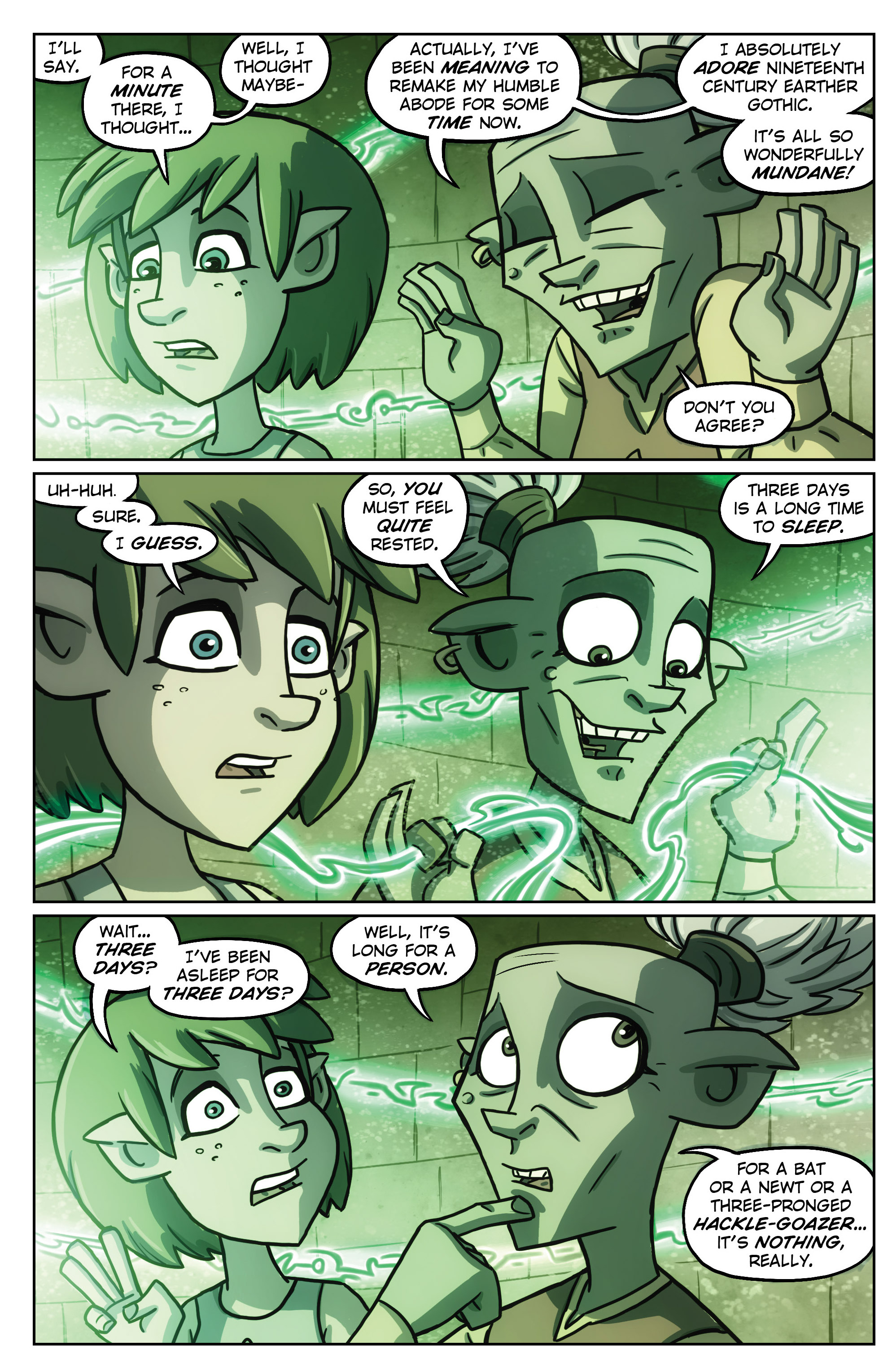 Read online Oddly Normal (2014) comic -  Issue #3 - 7