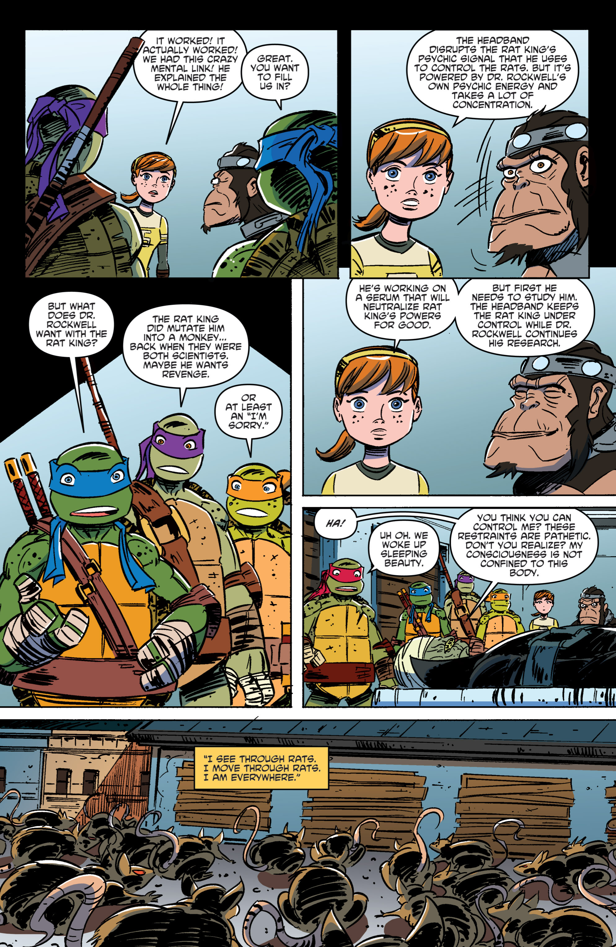 Read online Teenage Mutant Ninja Turtles New Animated Adventures comic -  Issue #8 - 9