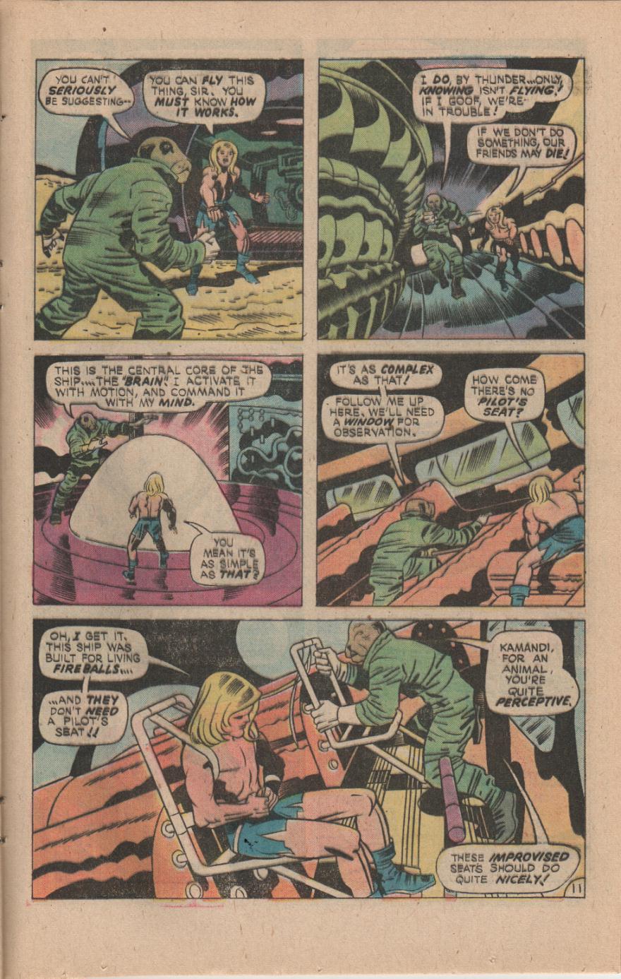 Read online Kamandi, The Last Boy On Earth comic -  Issue #34 - 21