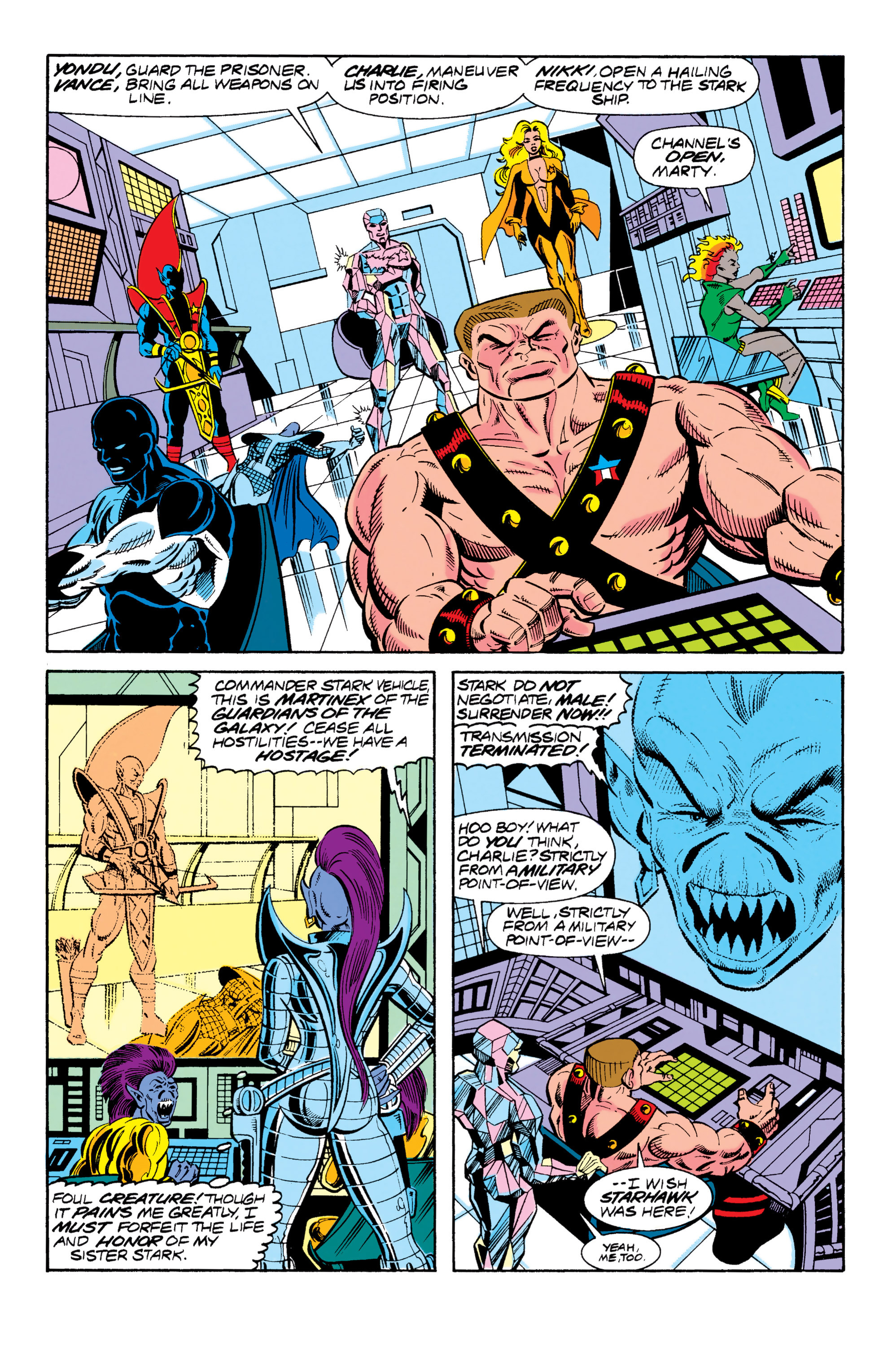 Read online Guardians of the Galaxy (1990) comic -  Issue # _TPB Guardians of the Galaxy by Jim Valentino 1 (Part 1) - 65