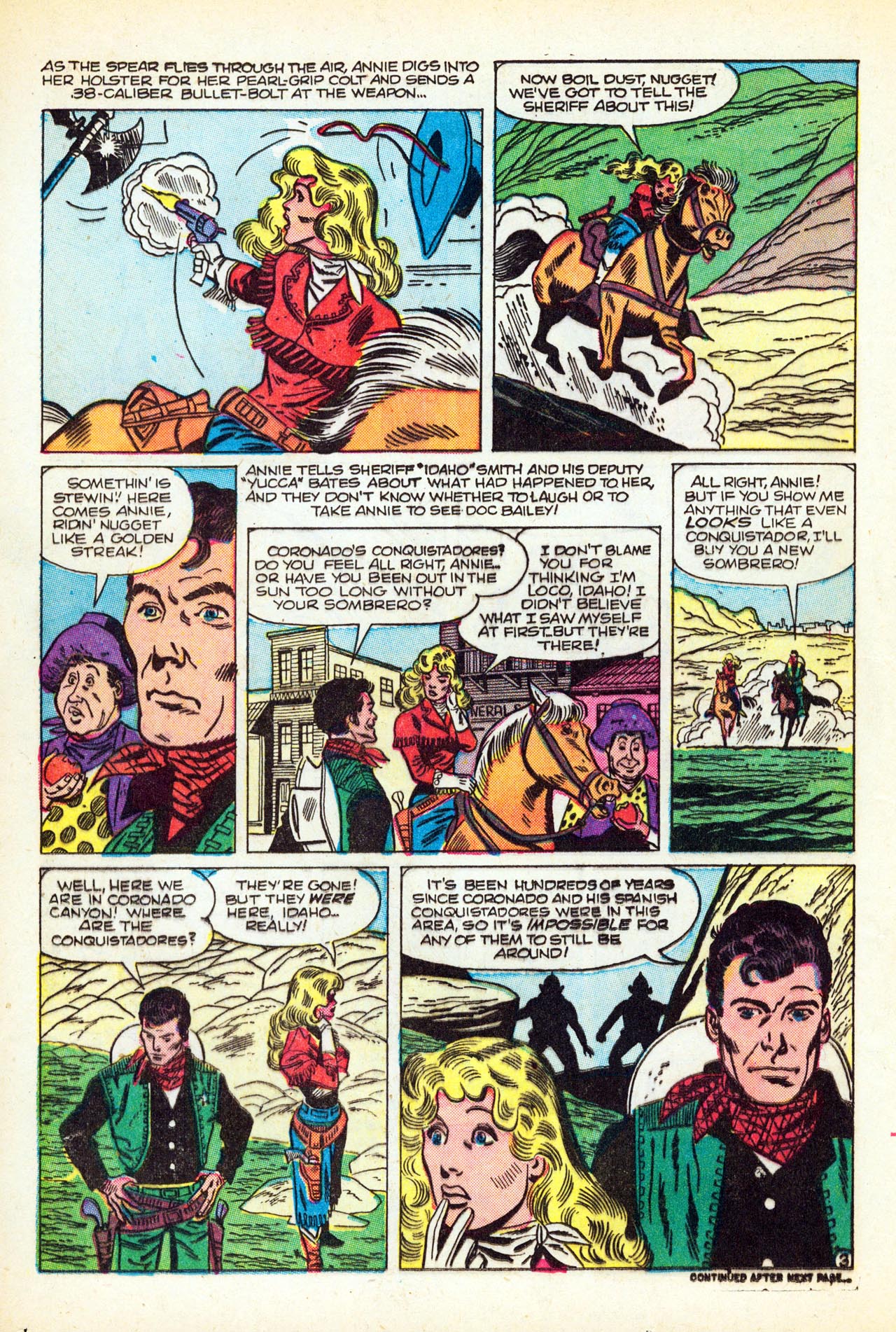 Read online Annie Oakley comic -  Issue #7 - 12