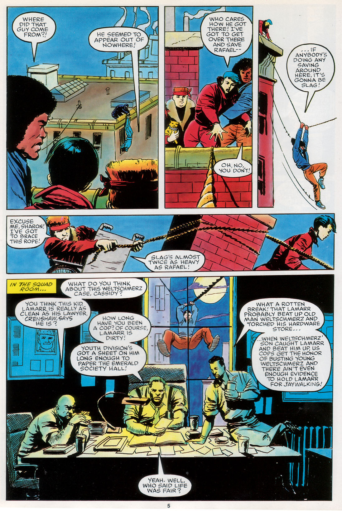 Read online Marvel Graphic Novel comic -  Issue #31 - Wofpack - 61