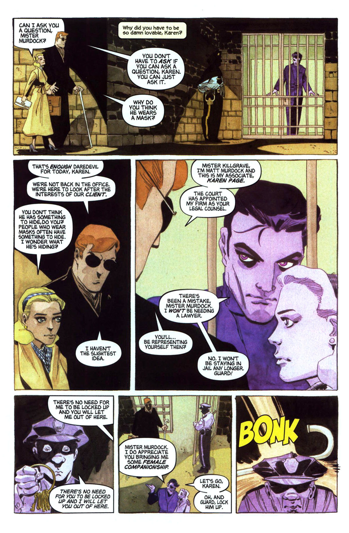 Read online Daredevil: Yellow comic -  Issue #6 - 7