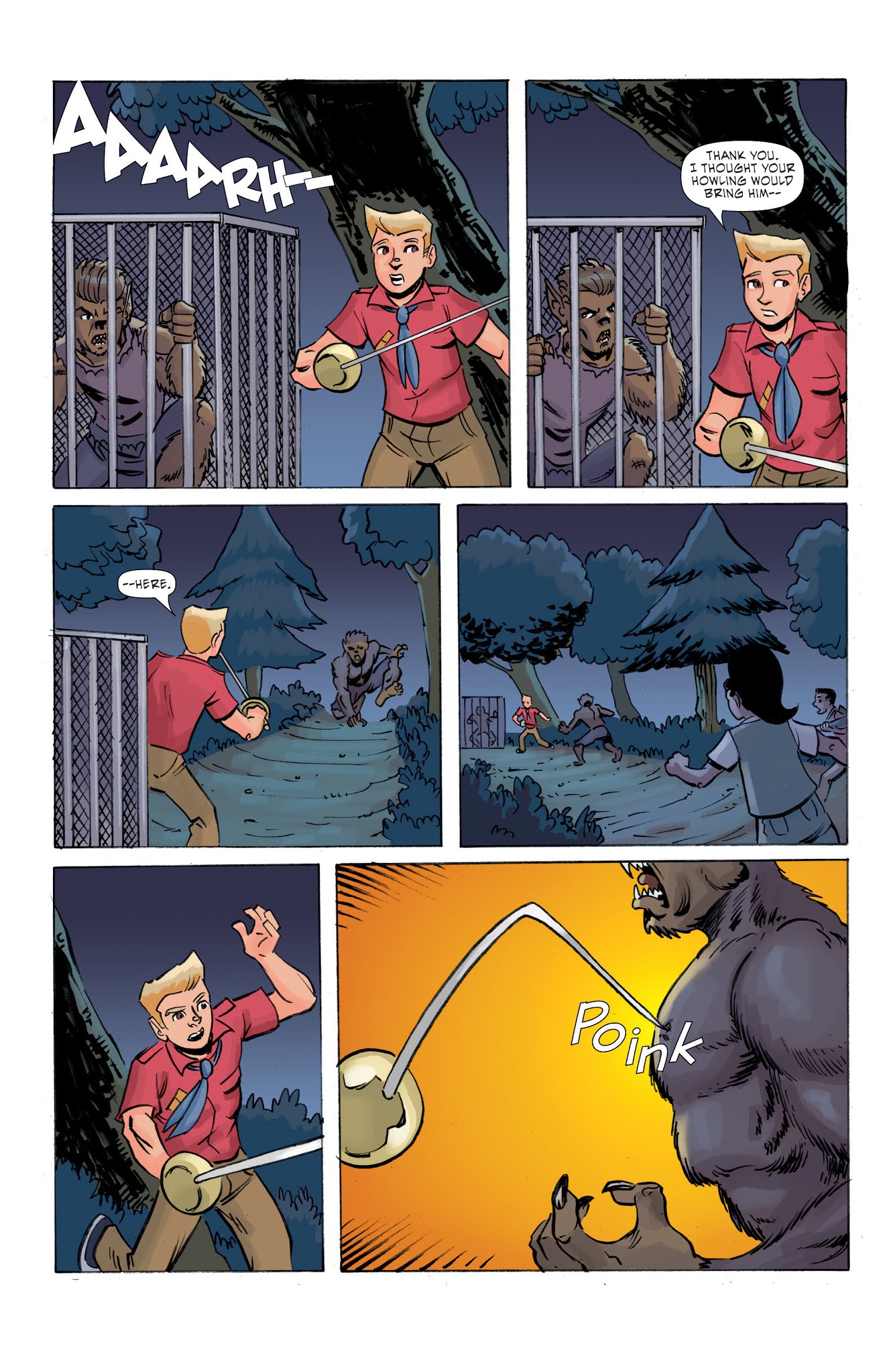 Read online Ghoul Scouts: I Was A Tweenage Werewolf! comic -  Issue #3 - 22