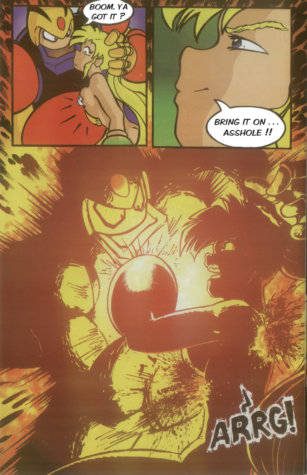 Read online Novas Aventuras de Megaman comic -  Issue #16 - 20