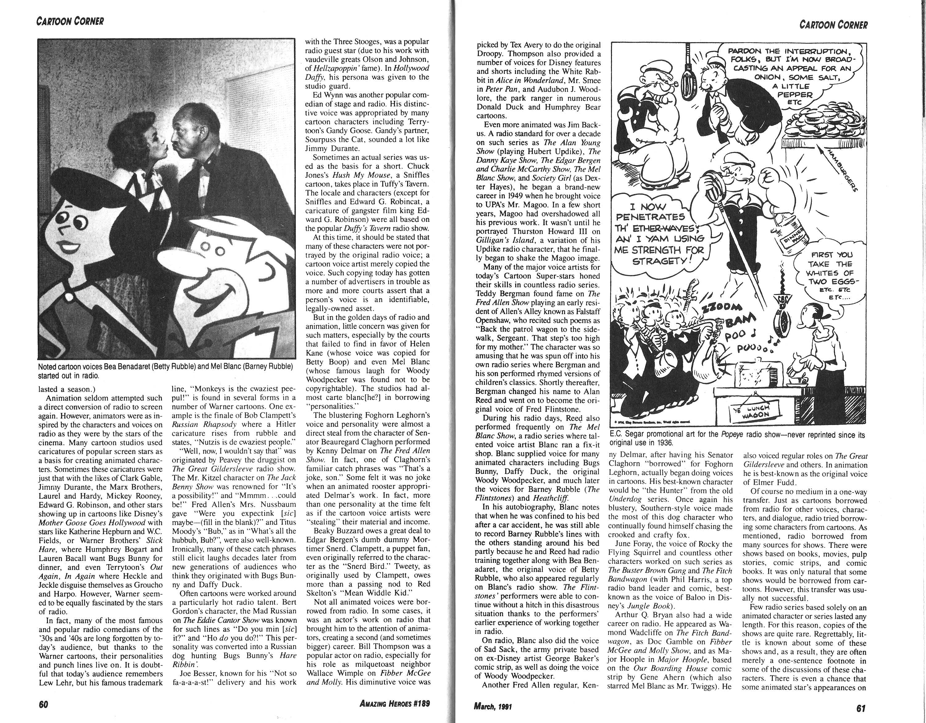 Read online Amazing Heroes comic -  Issue #189 - 31