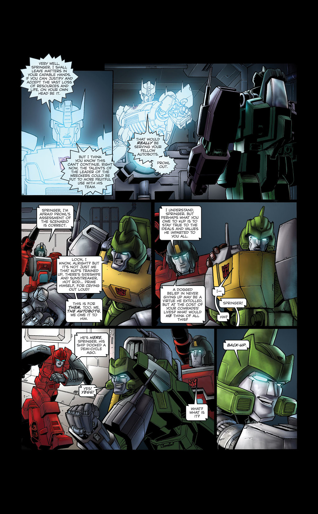 Read online Transformers Spotlight: Kup comic -  Issue # Full - 22